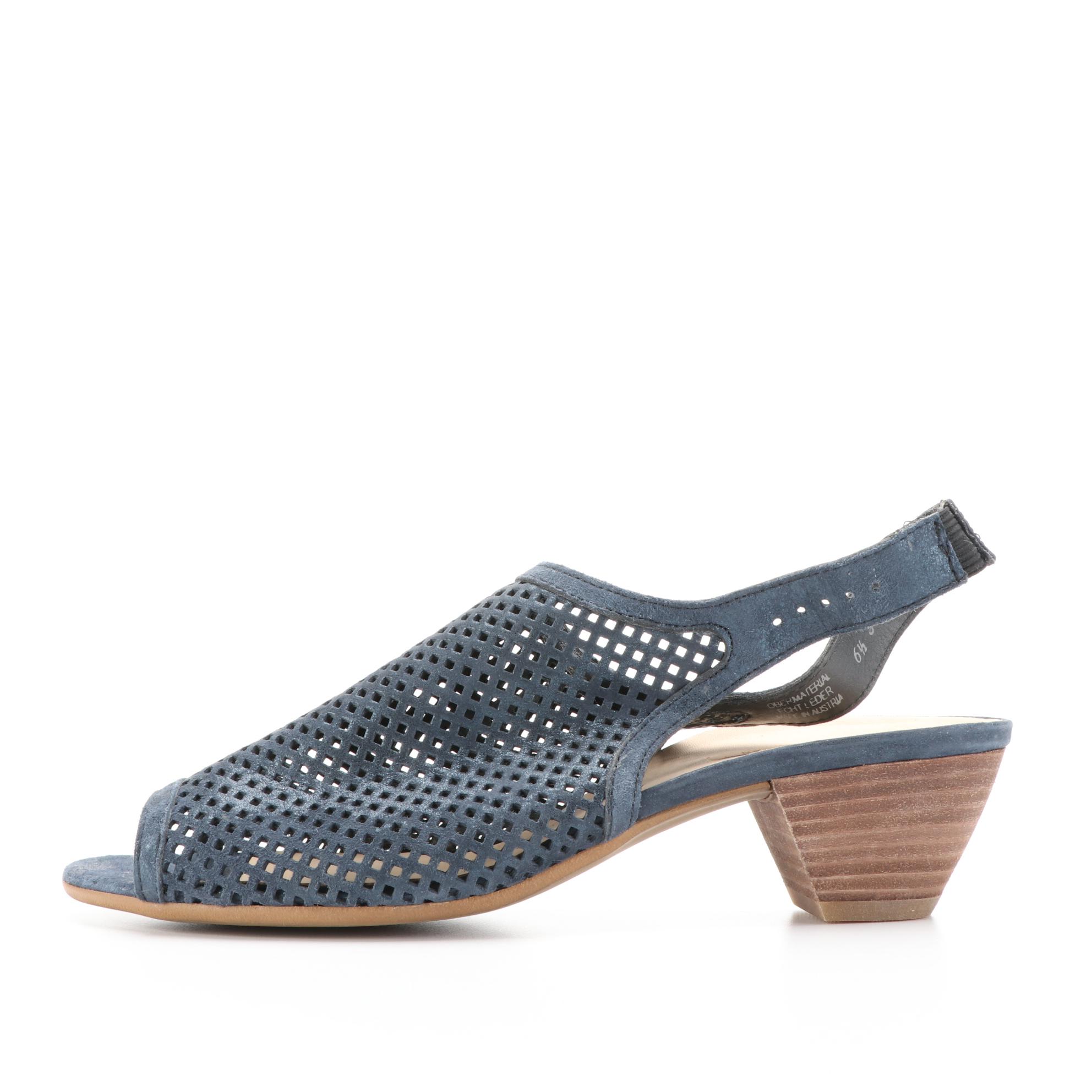 Paul Green Lois Sandals in Leather Mesh with Boxes