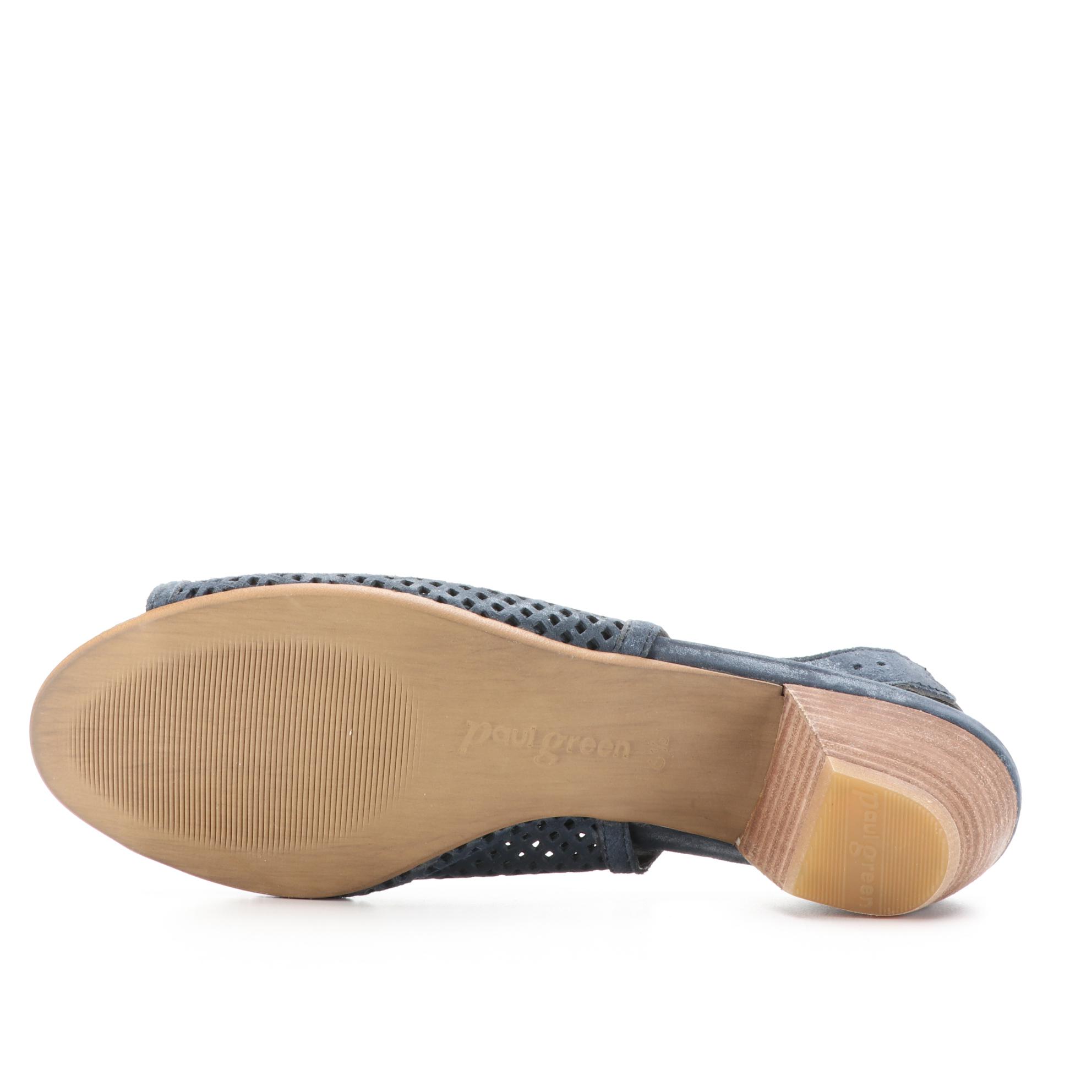 Paul Green Lois Sandals in Leather Mesh with Boxes