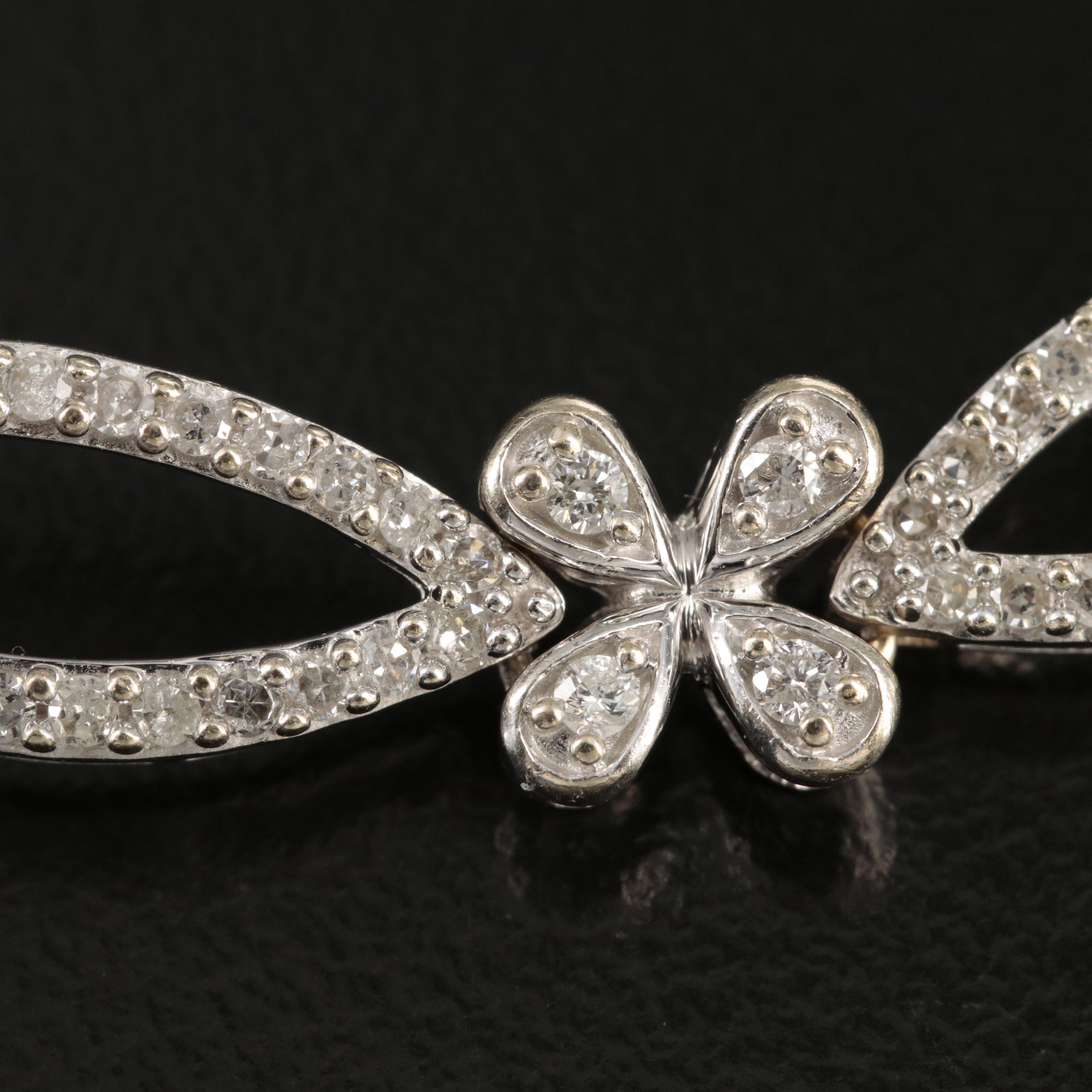 14K 2.46 CTW Diamond Fancy Link Bracelet