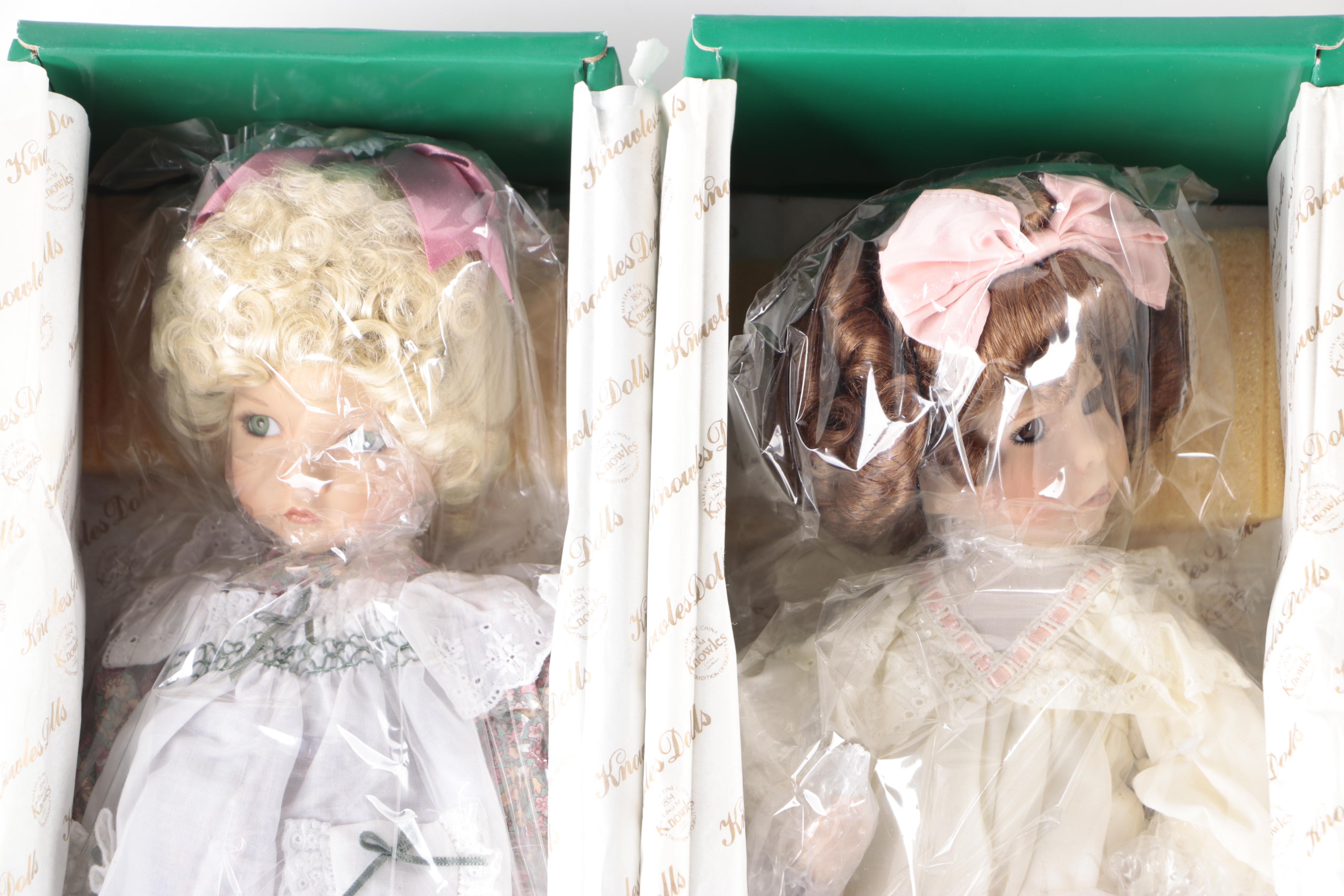 Edwin M. Knowles "Little Red Riding Hood", "Snow White" and More Dolls