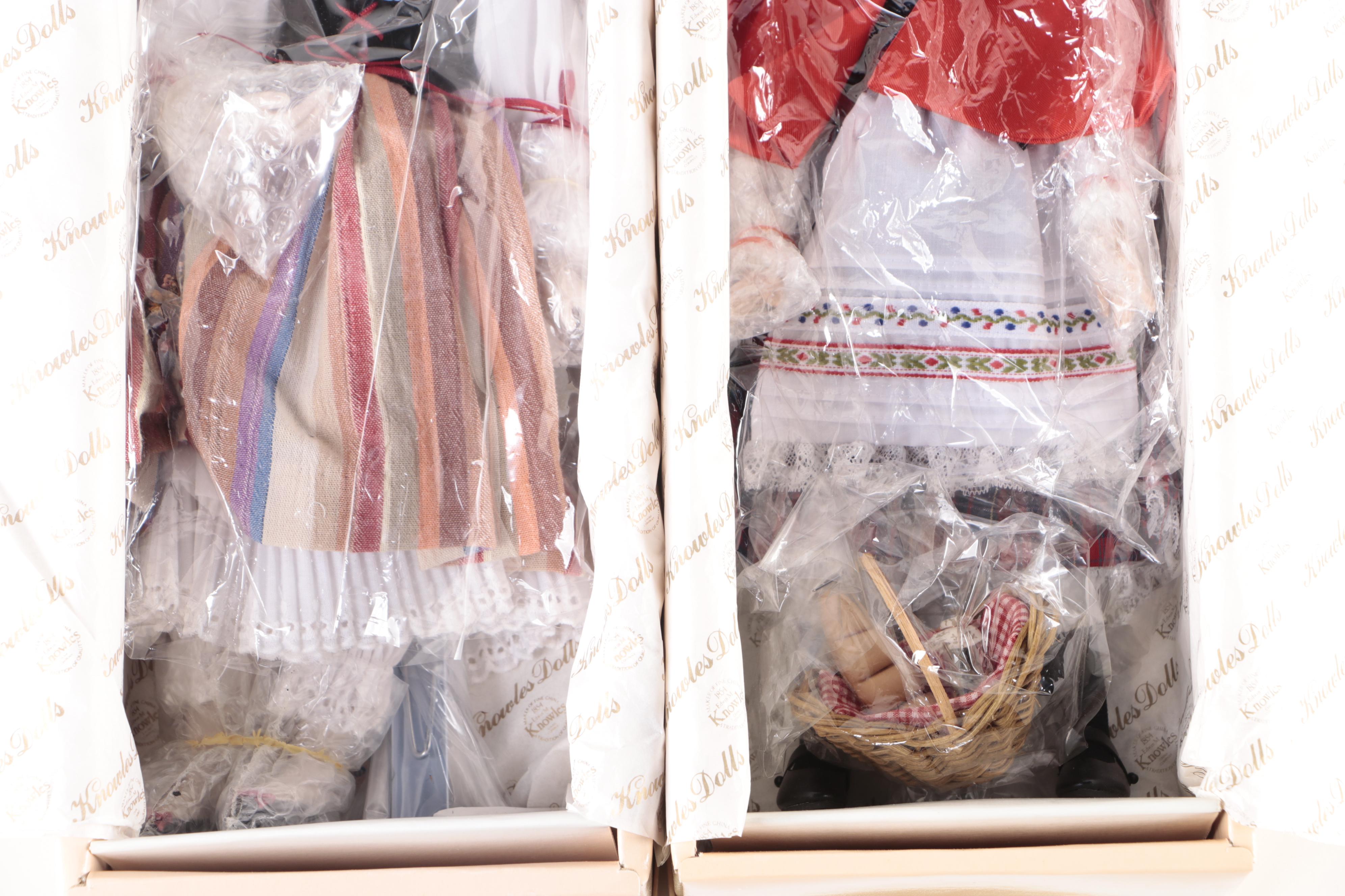 Edwin M. Knowles "Little Red Riding Hood", "Snow White" and More Dolls