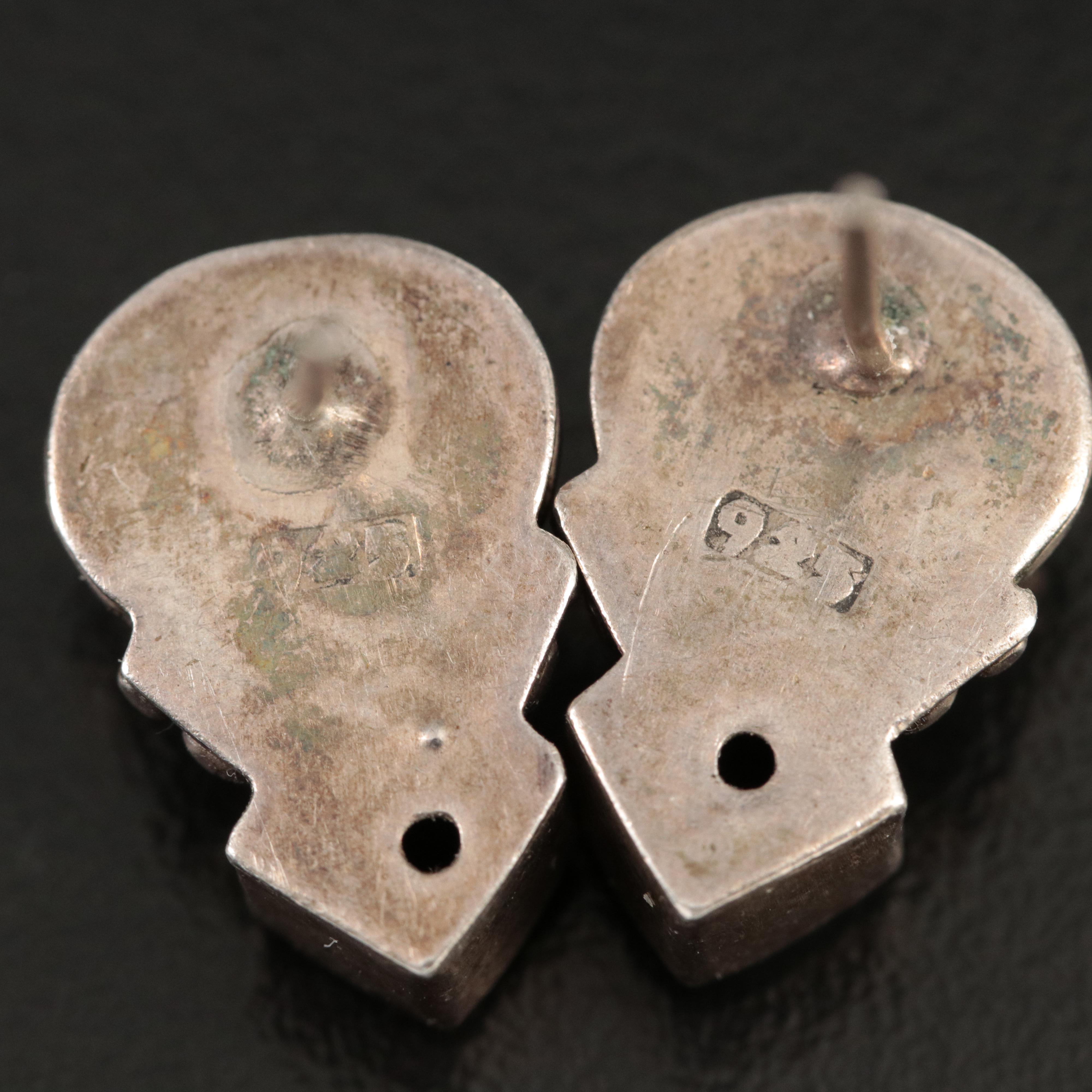 Sterling Turquoise Earrings