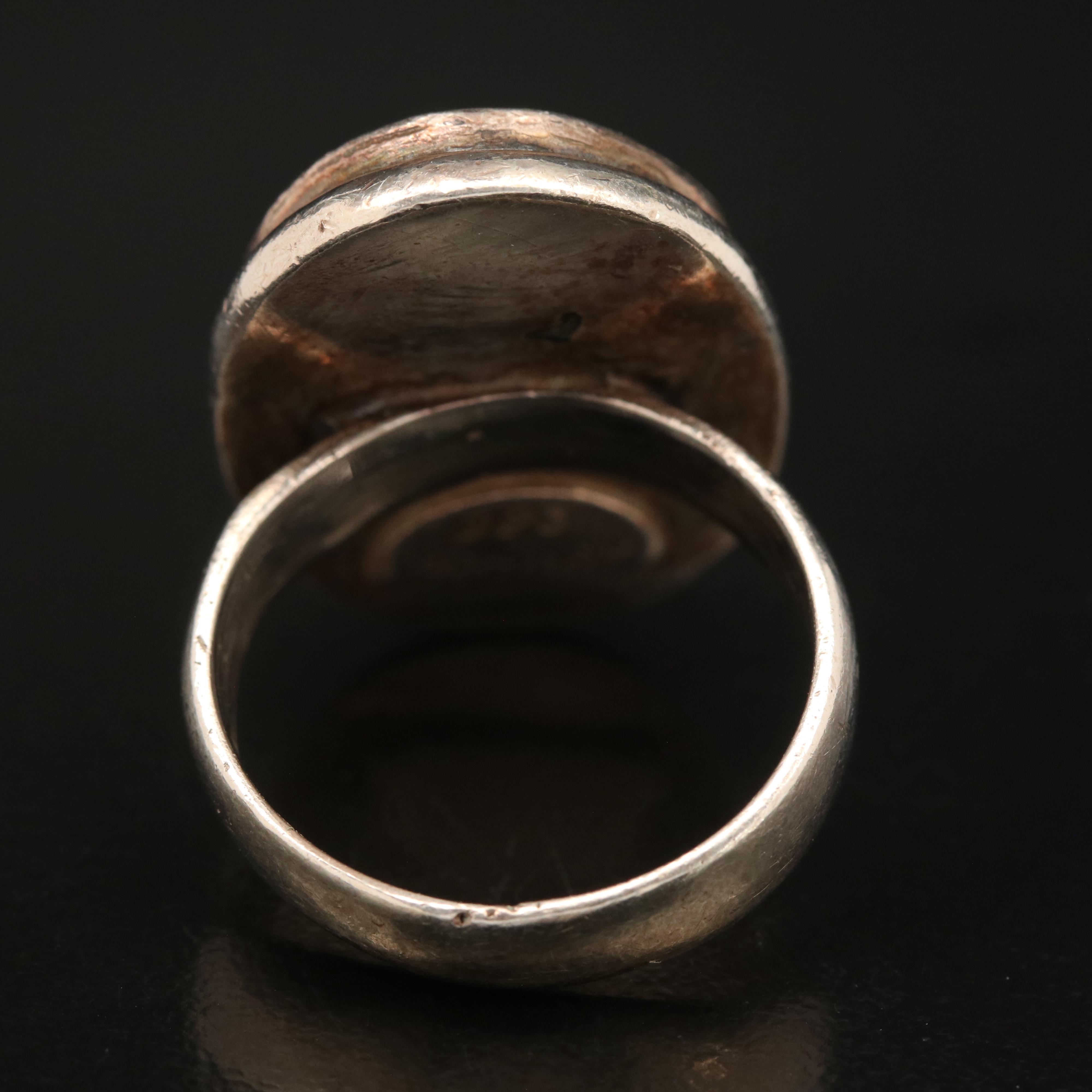 Sterling Sapphire Ring