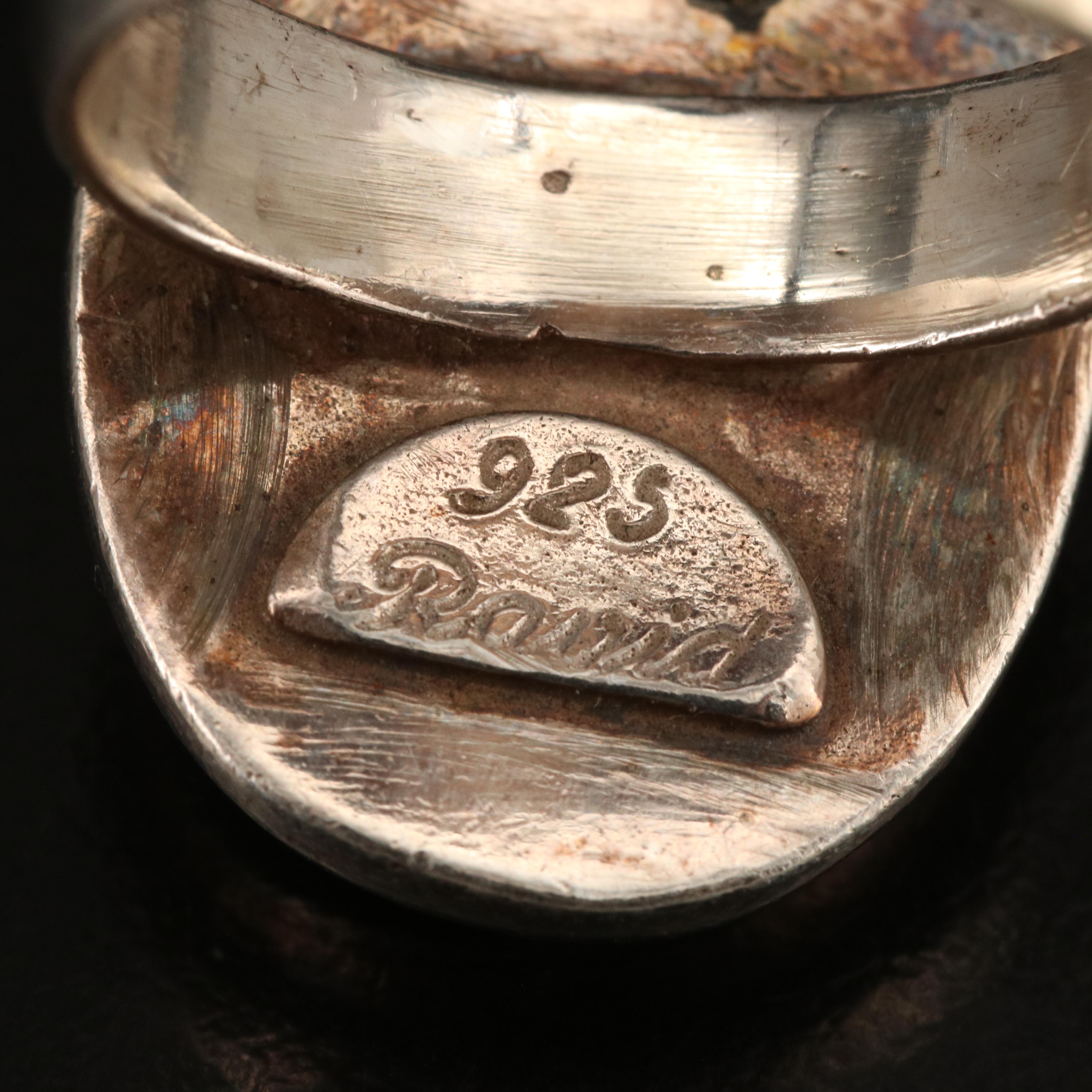 Sterling Sapphire Ring