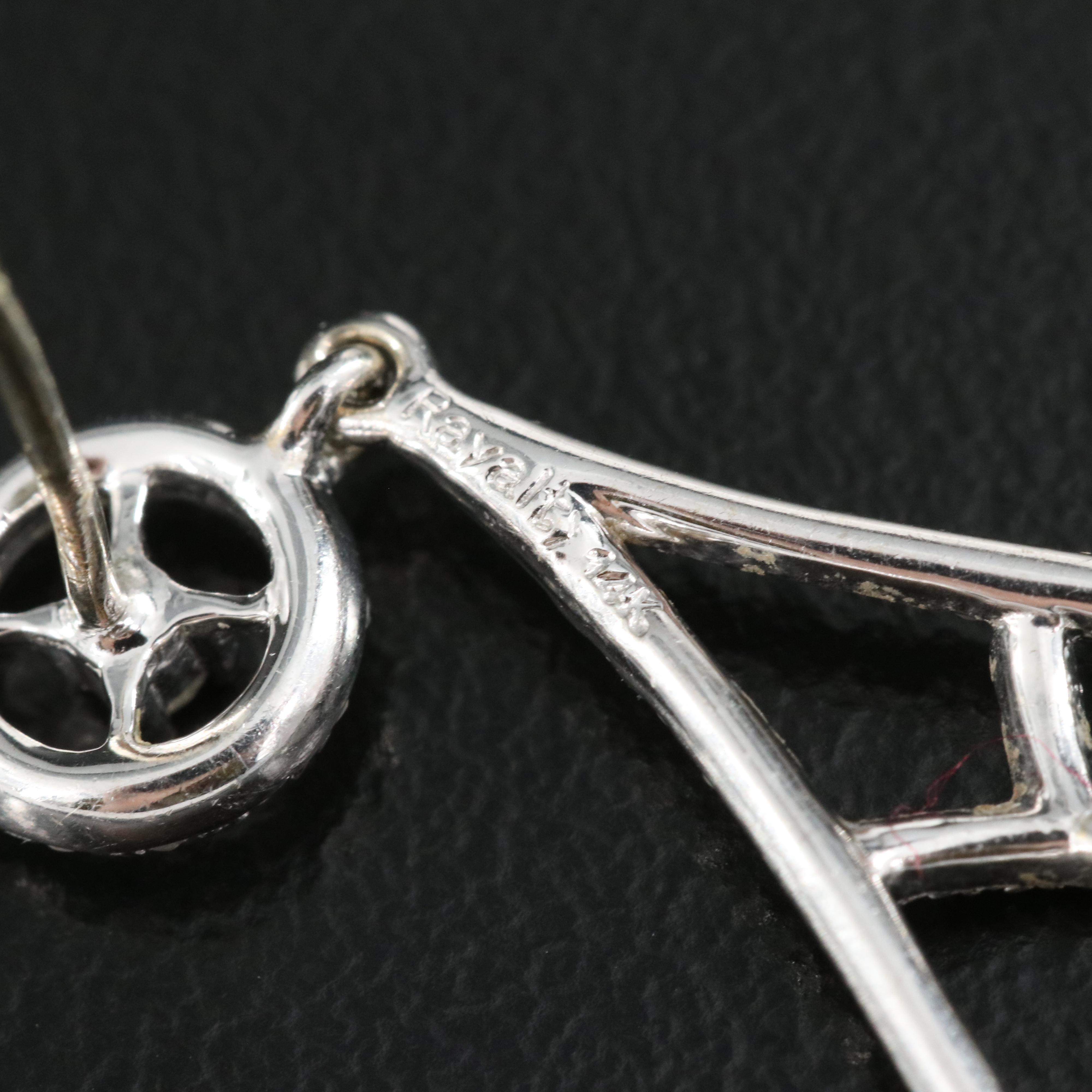 14K 0.75 CTW Diamond Teardrop Earrings