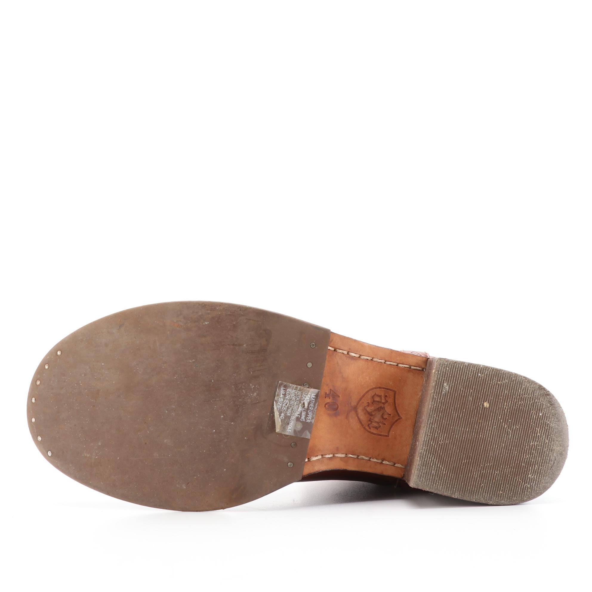 ASH Western Style Boots in Leather