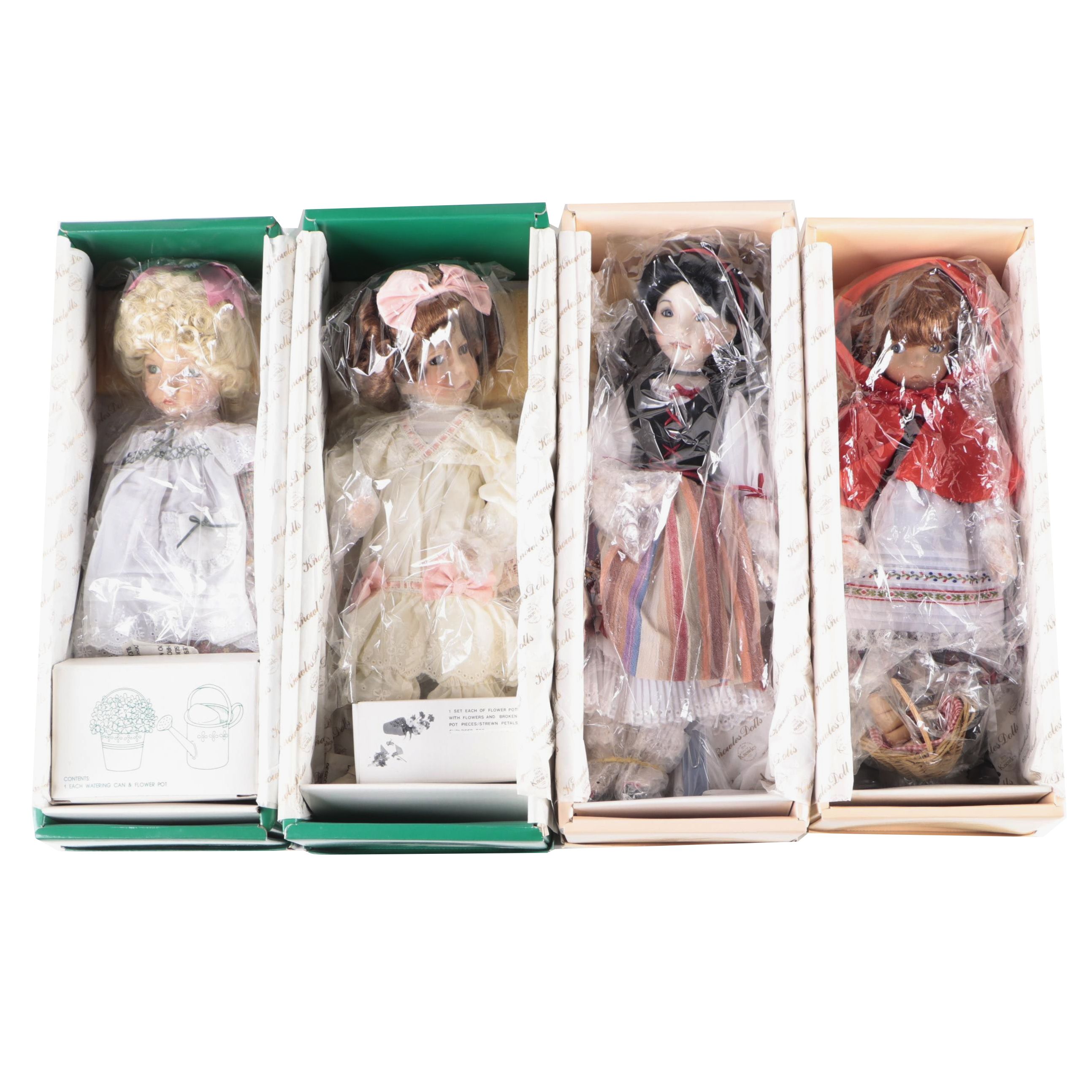 Edwin M. Knowles "Little Red Riding Hood", "Snow White" and More Dolls