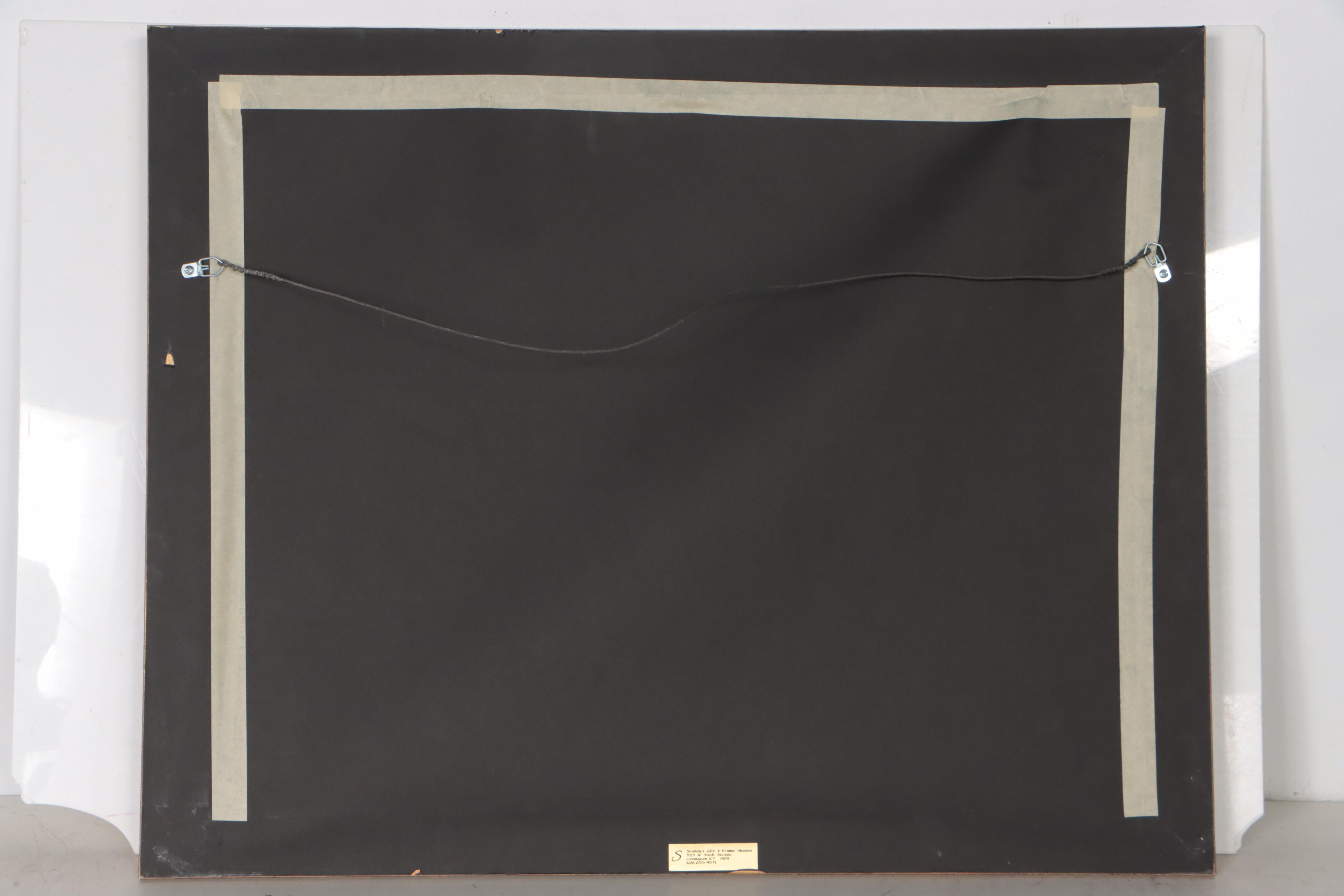 Hazel Camp Watercolor Painting "Williamsburg Ice Cream Parlor"