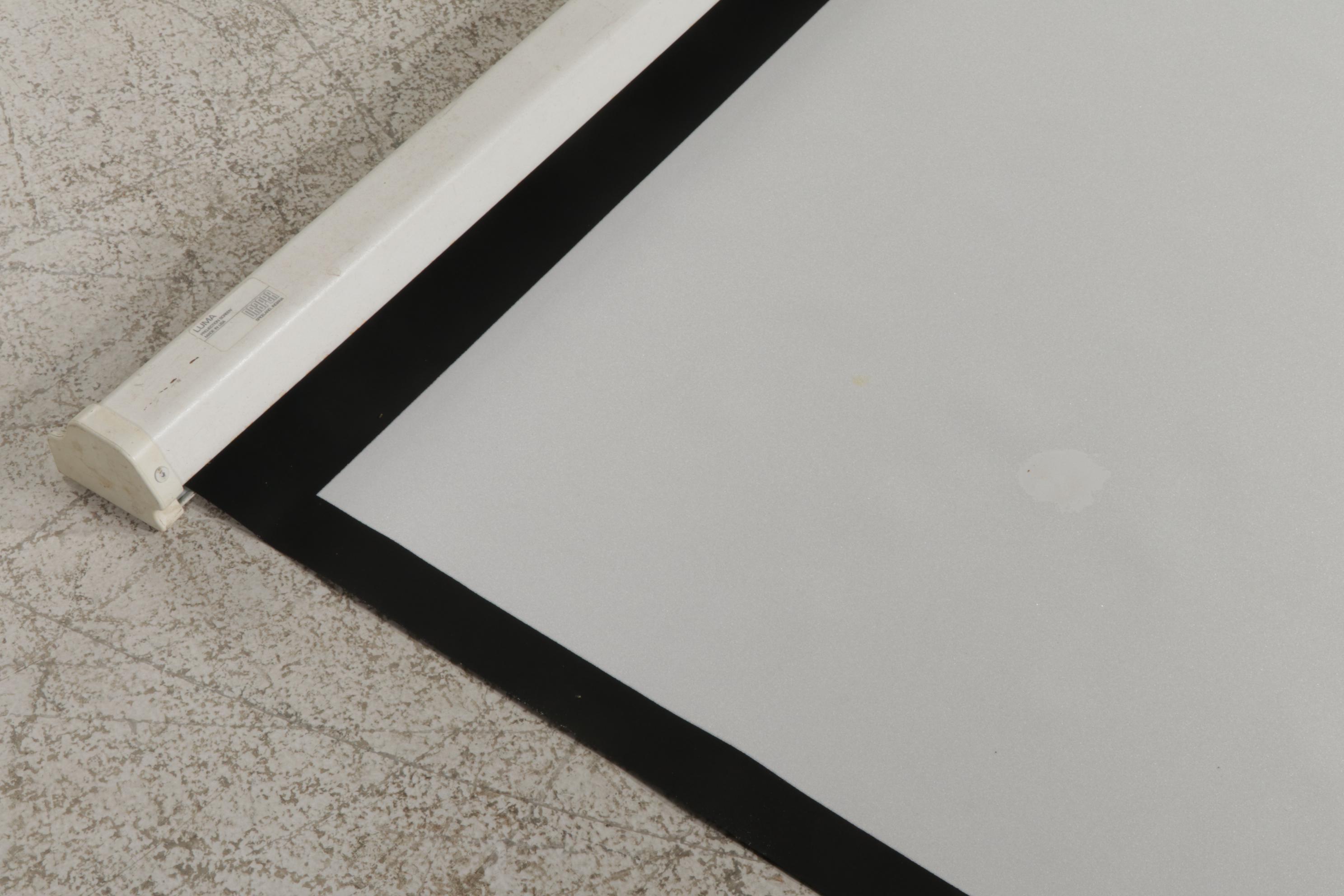 Draper Luma Wall Mounted Projection Screen