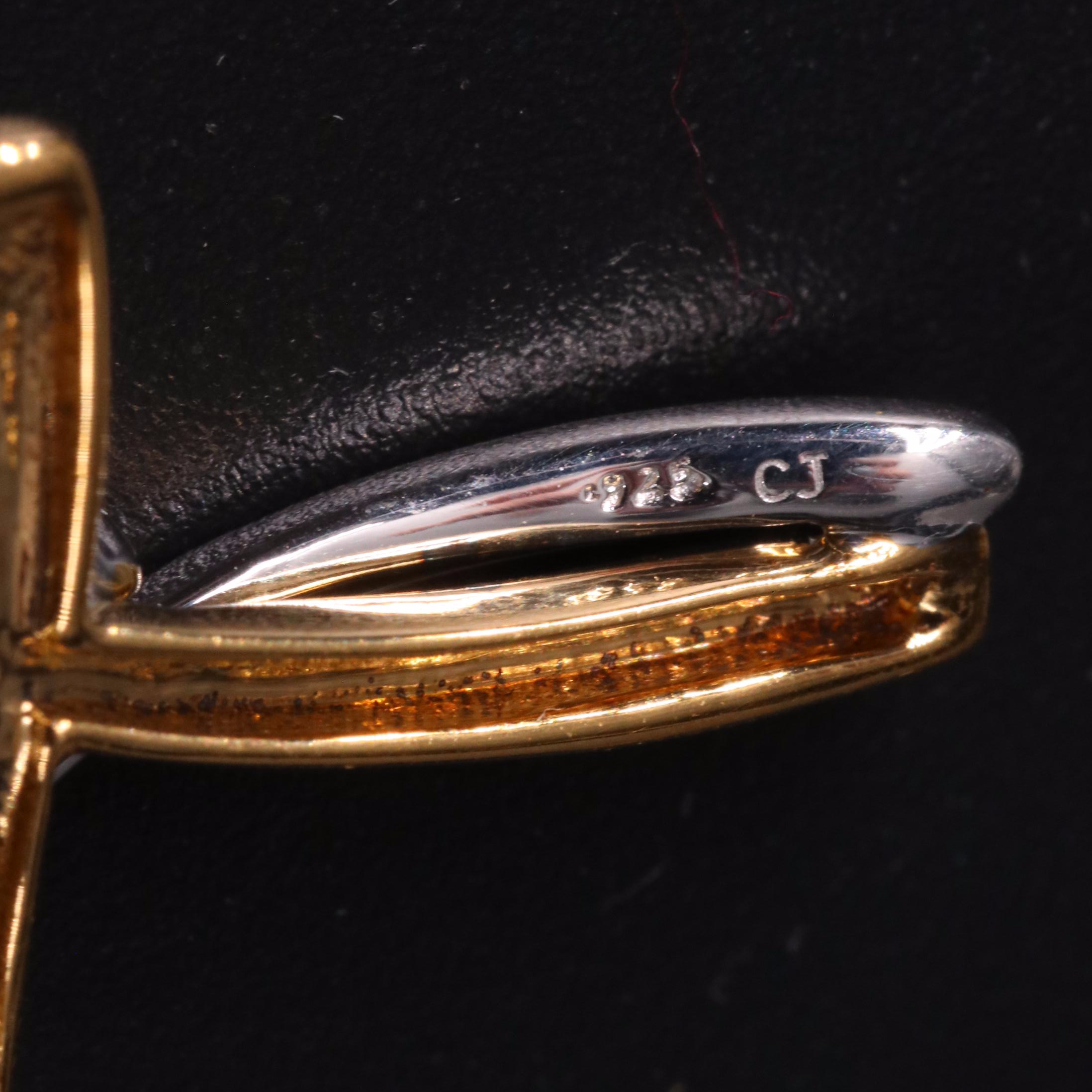 Sterling Cross Pendant Necklace