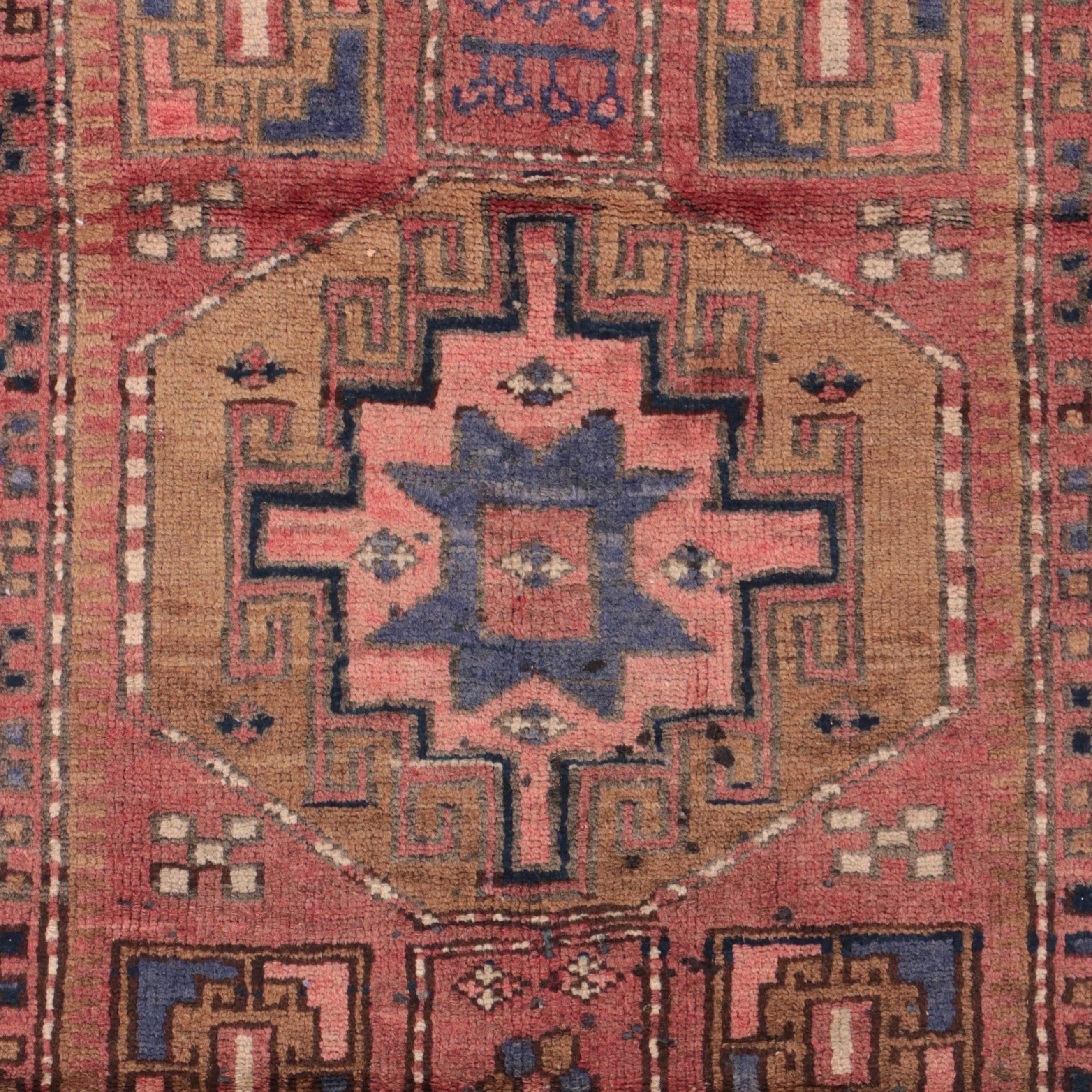 2'3 x 6'9 Hand-Knotted Persian Lamberan Carpet Runner