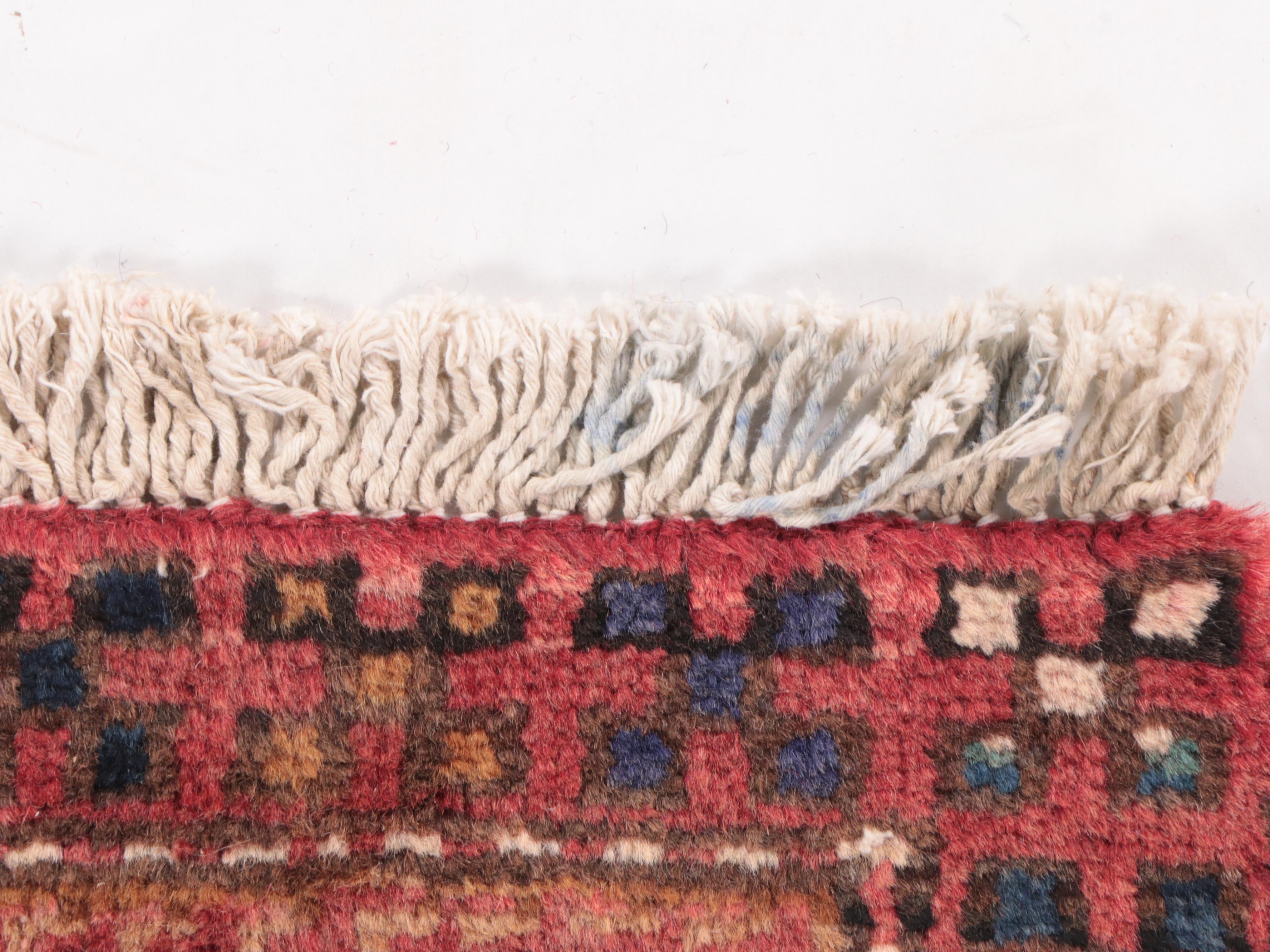 2'3 x 6'9 Hand-Knotted Persian Lamberan Carpet Runner