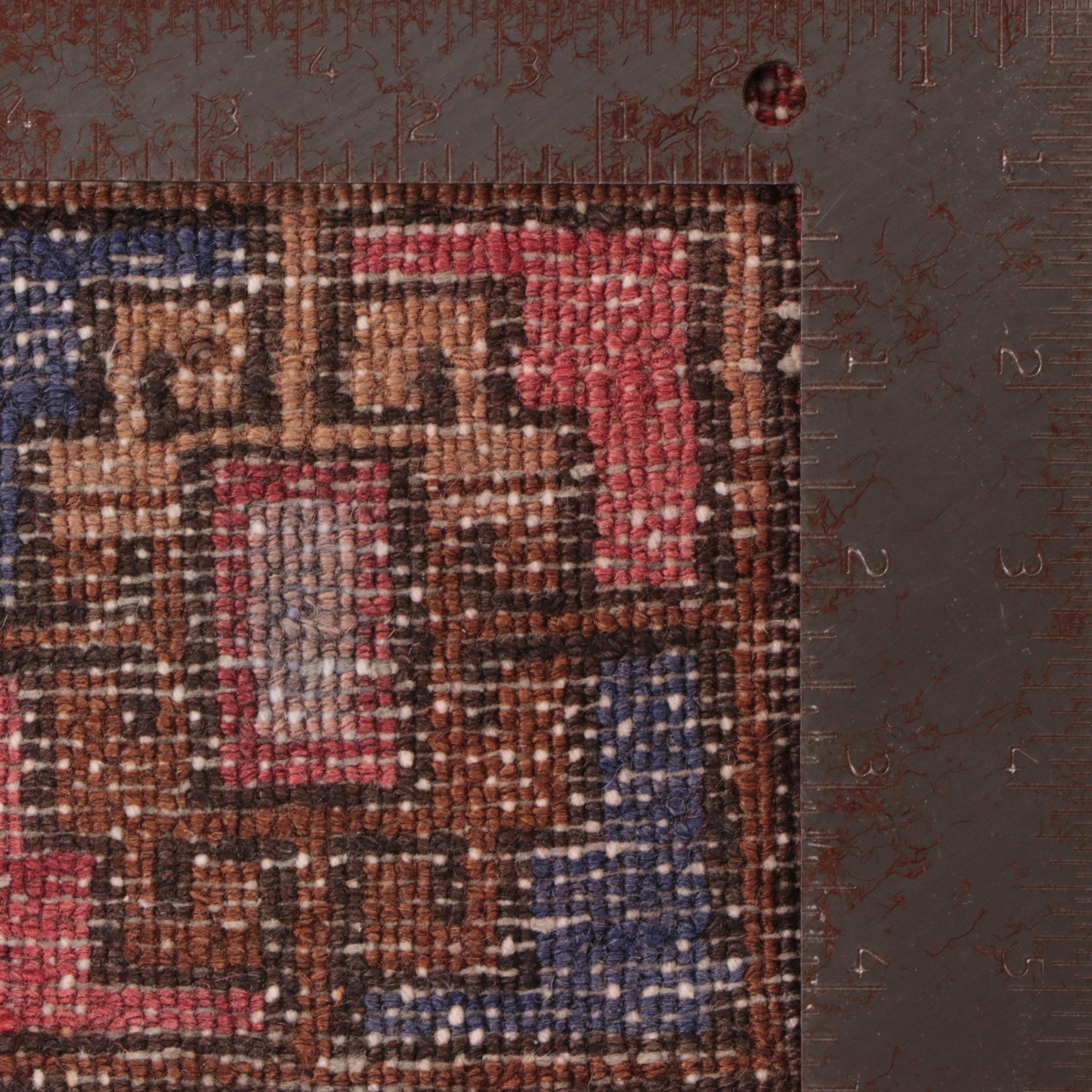 2'3 x 6'9 Hand-Knotted Persian Lamberan Carpet Runner