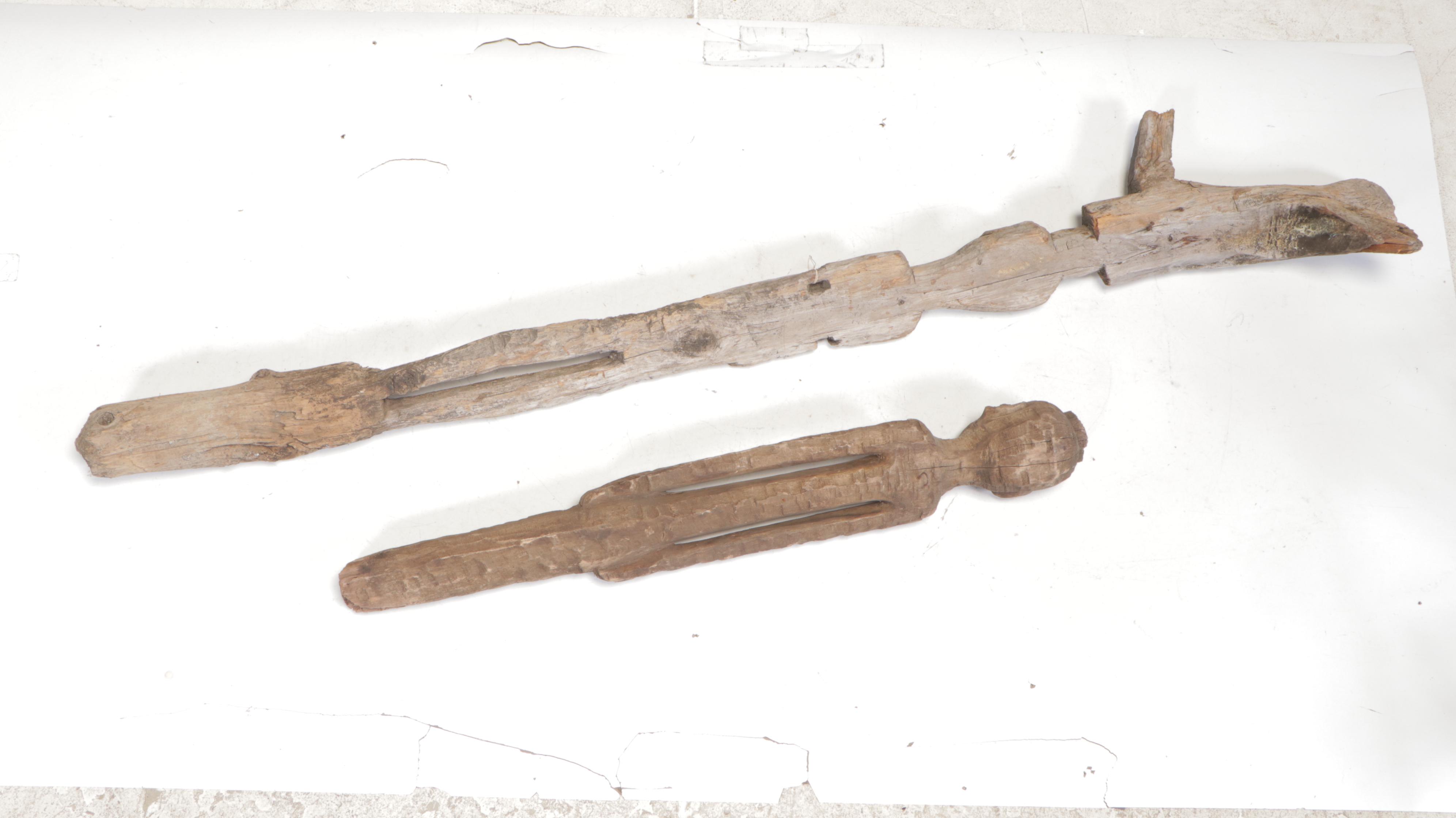 Ifugao Carved Wood Figural Sculptures