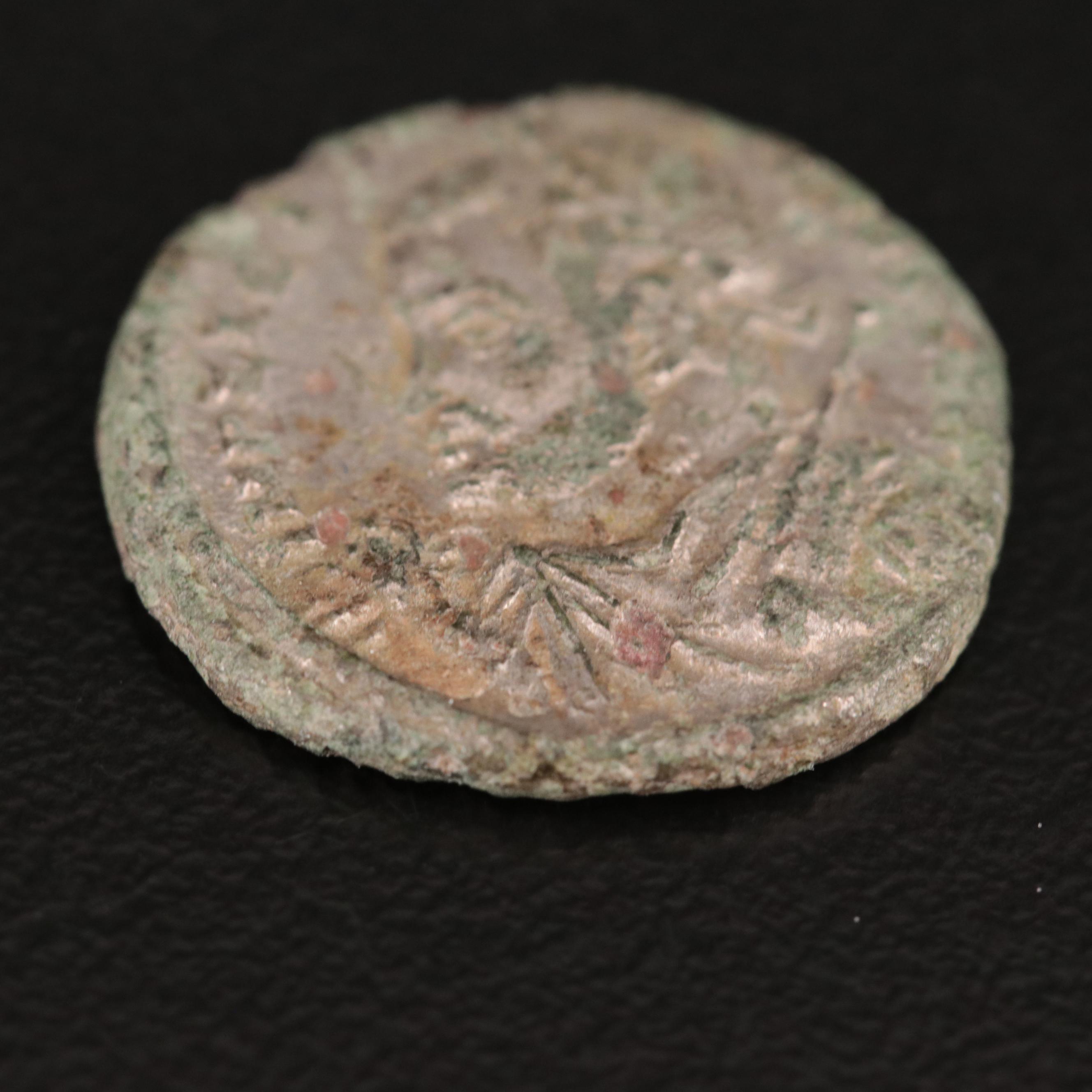 Ancient Roman Imperial Silvered Reduced Follis of Licinius I, ca. 308 AD