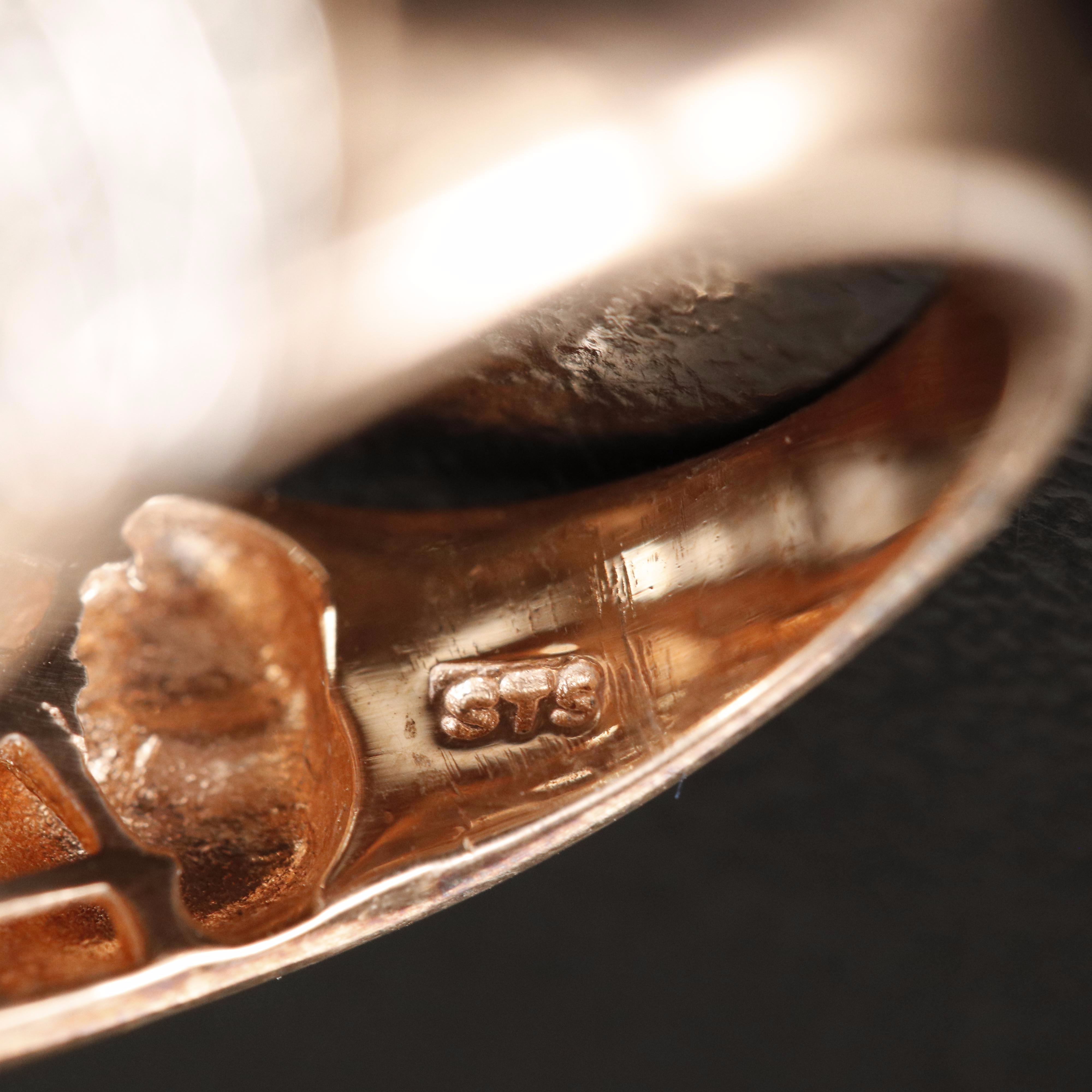 Sterling Alexandrite and Topaz Cluster Ring