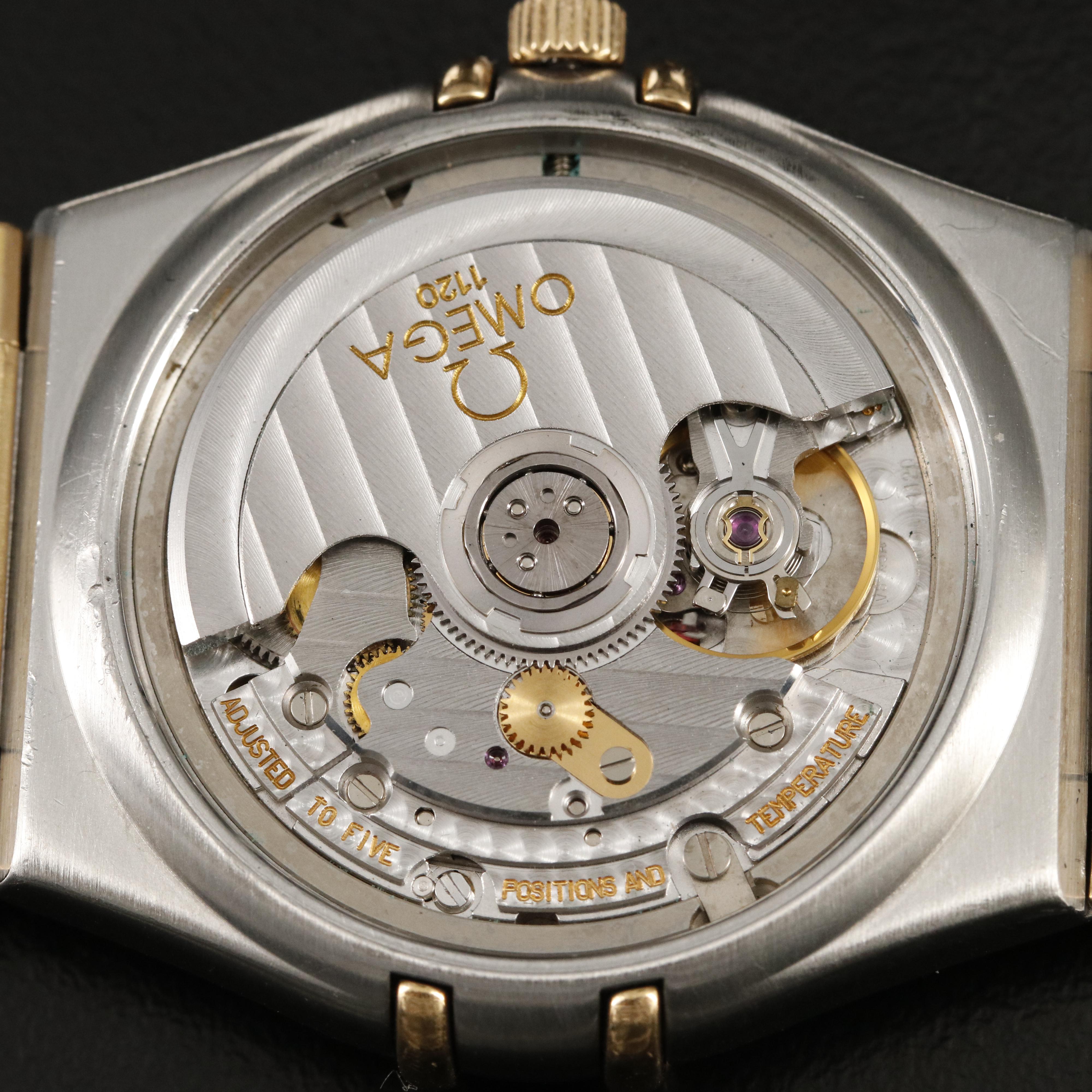 18K and Stainless Steel Omega Constellation Automatic Chronometer Watch