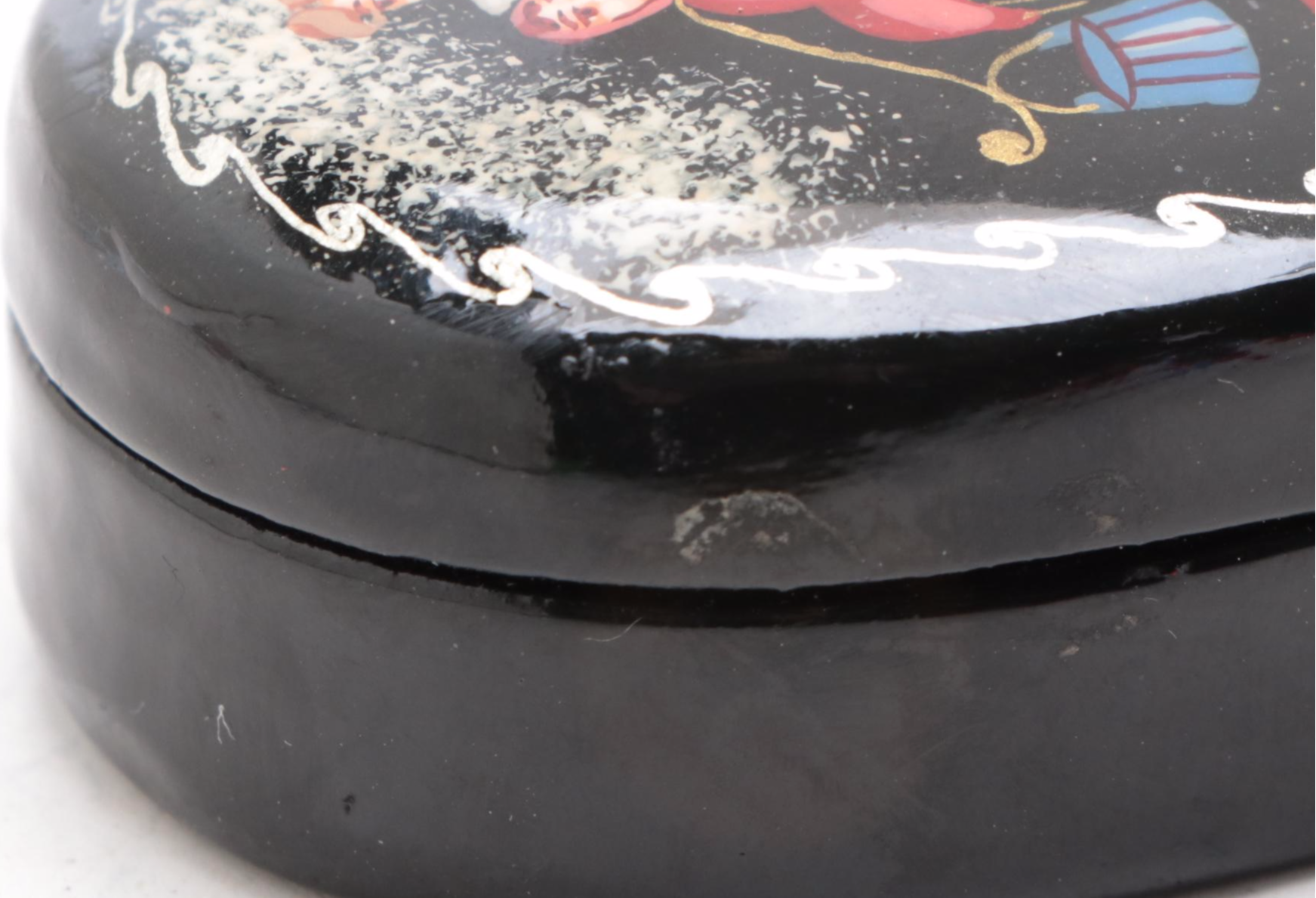 Russian "Snow Maiden", "Suzdal" and Other Hand-Painted Lacquer Boxes