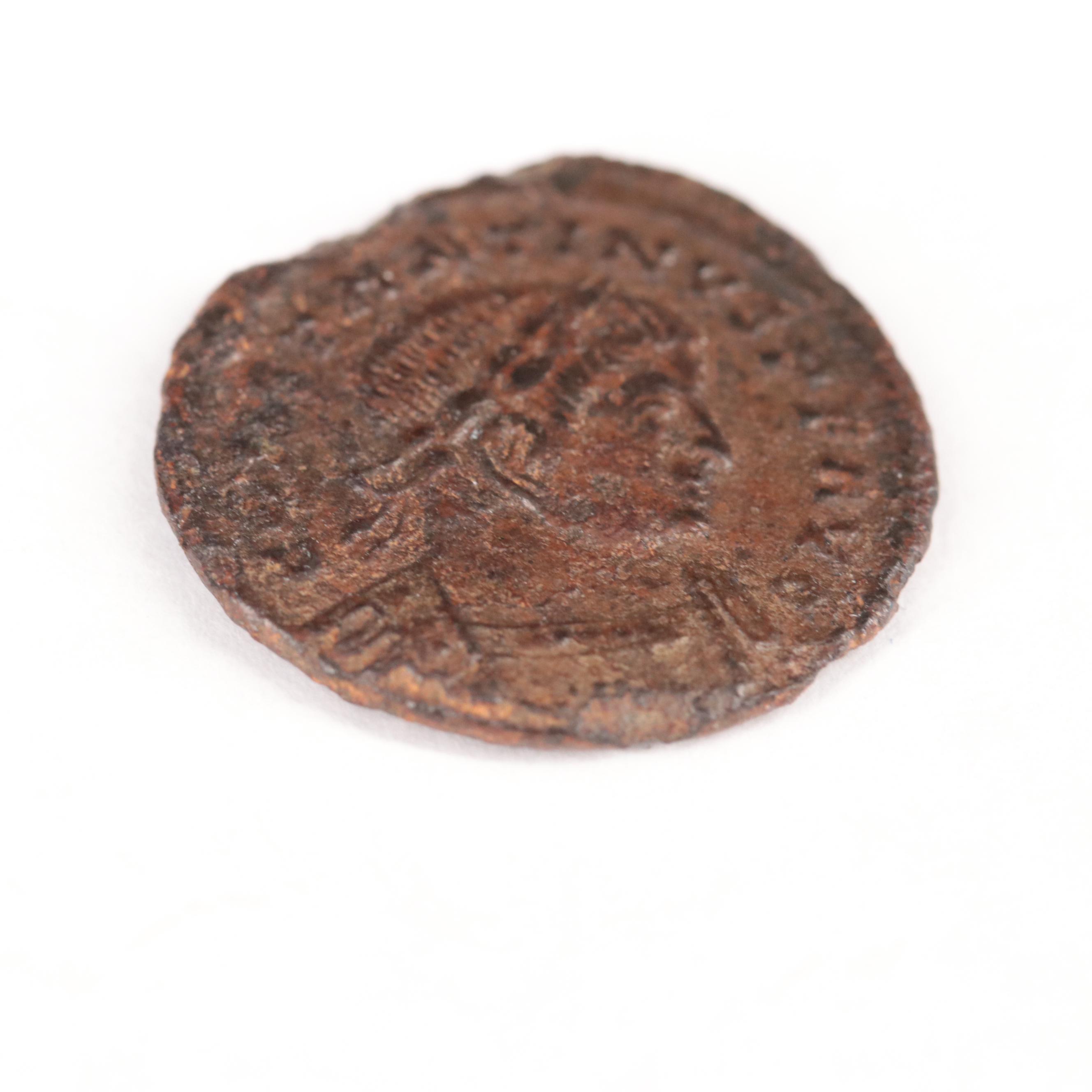 Ancient Roman Imperial Æ3 Coin of Constantine I, "The Great", ca. 307 AD