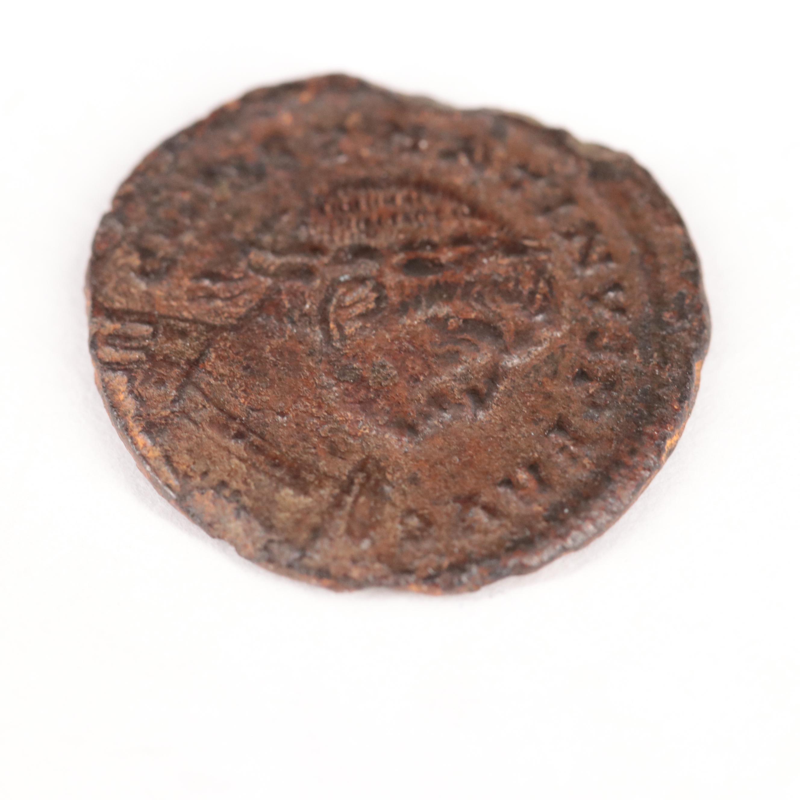 Ancient Roman Imperial Æ3 Coin of Constantine I, "The Great", ca. 307 AD