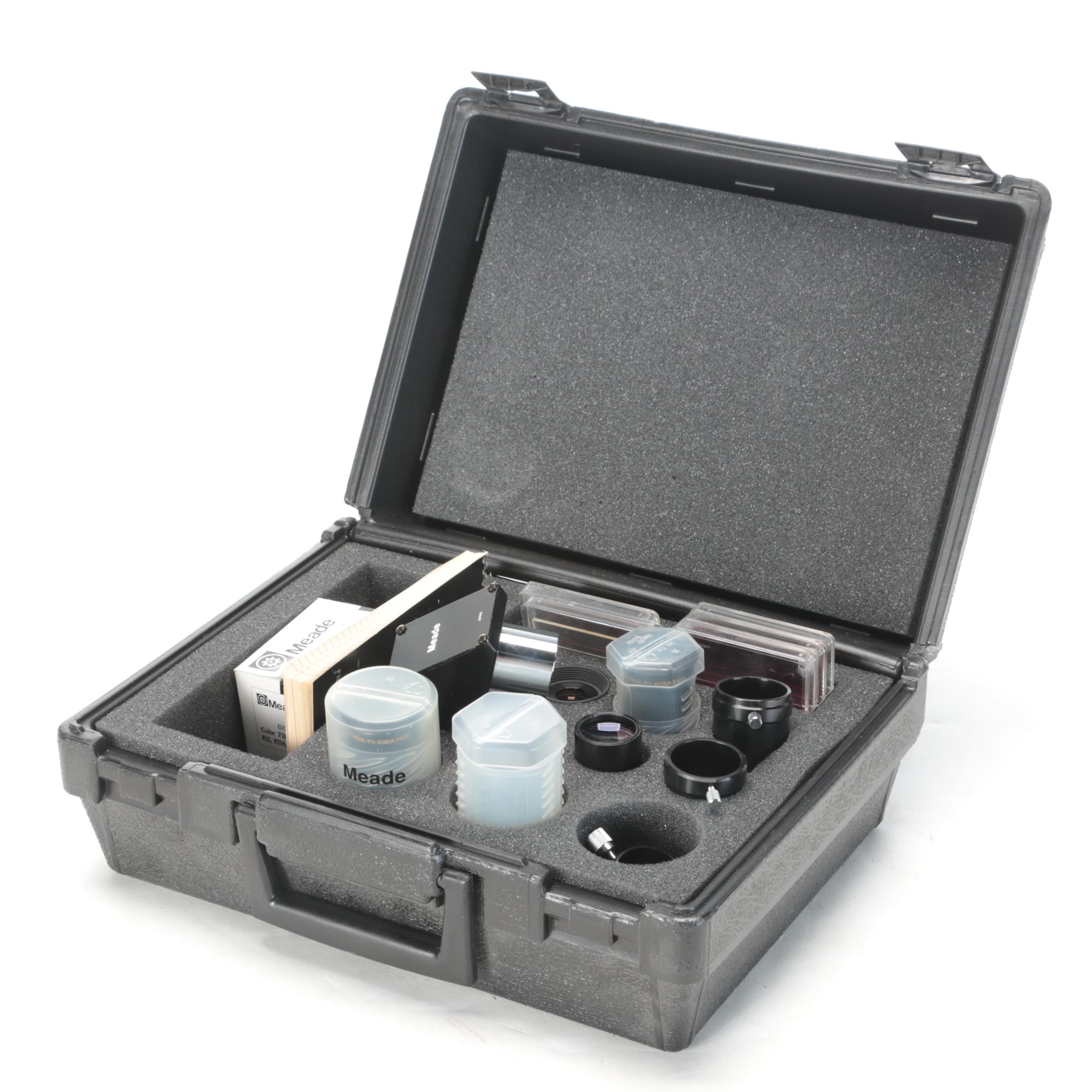 Meade LX200 Telescope with Tripod Stand, Chromofilters and More Accessories