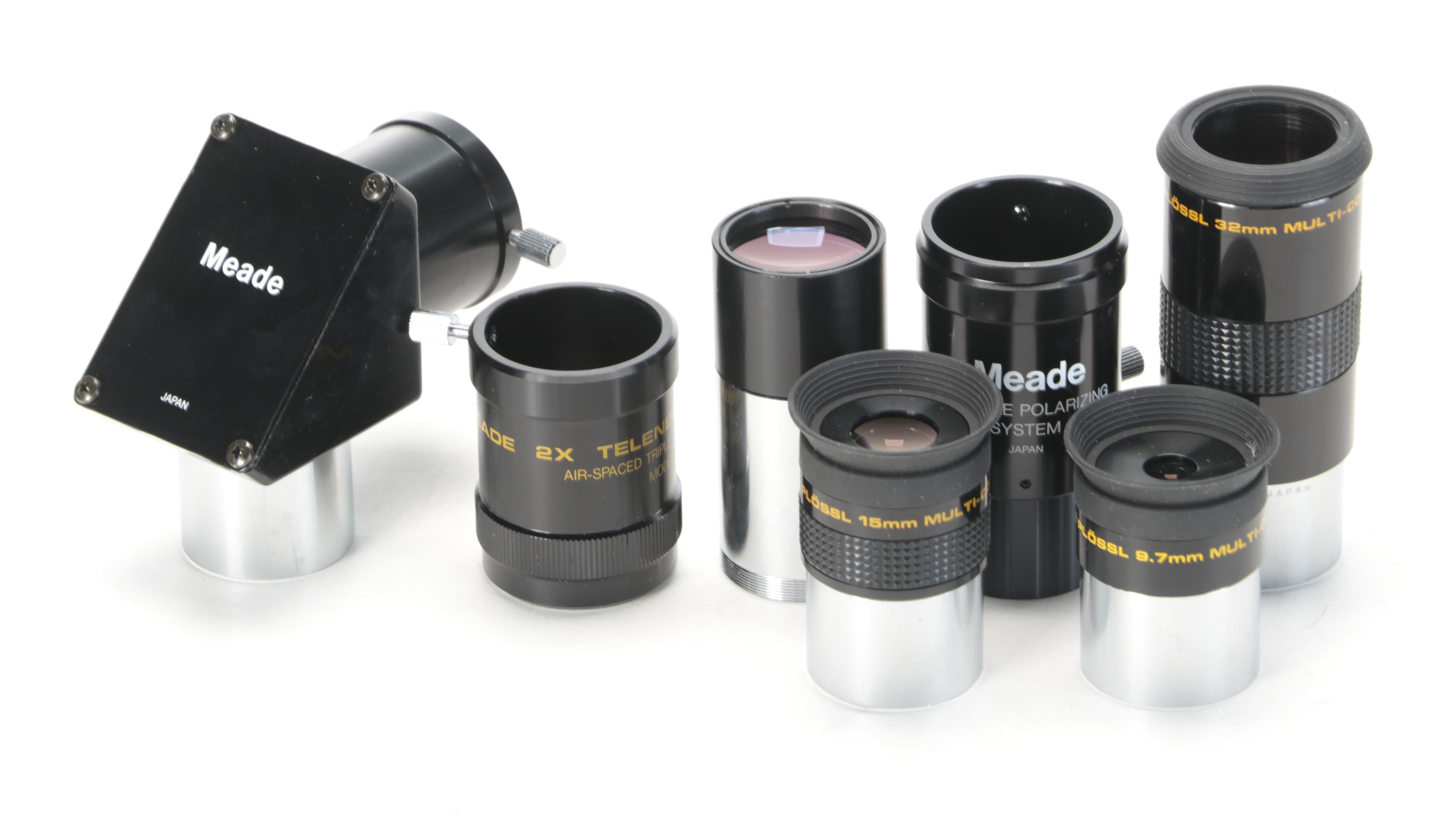 Meade LX200 Telescope with Tripod Stand, Chromofilters and More Accessories