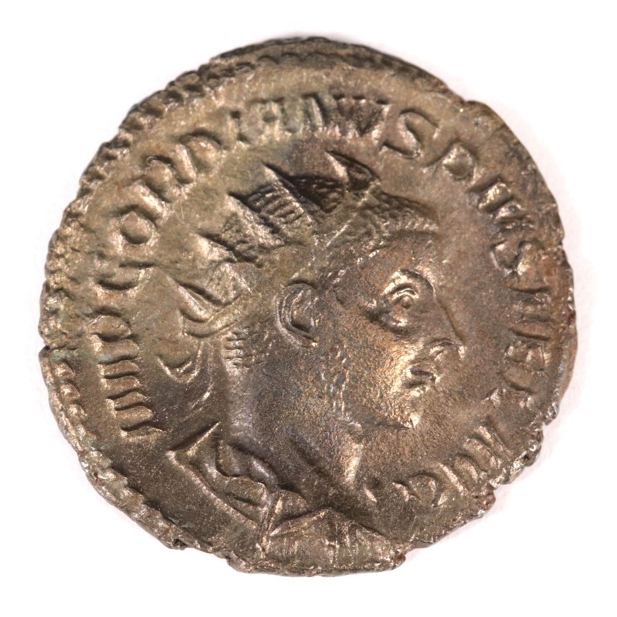 Ancient Roman Imperial Æ Antoninianus of Gordian III, ca. 238 AD