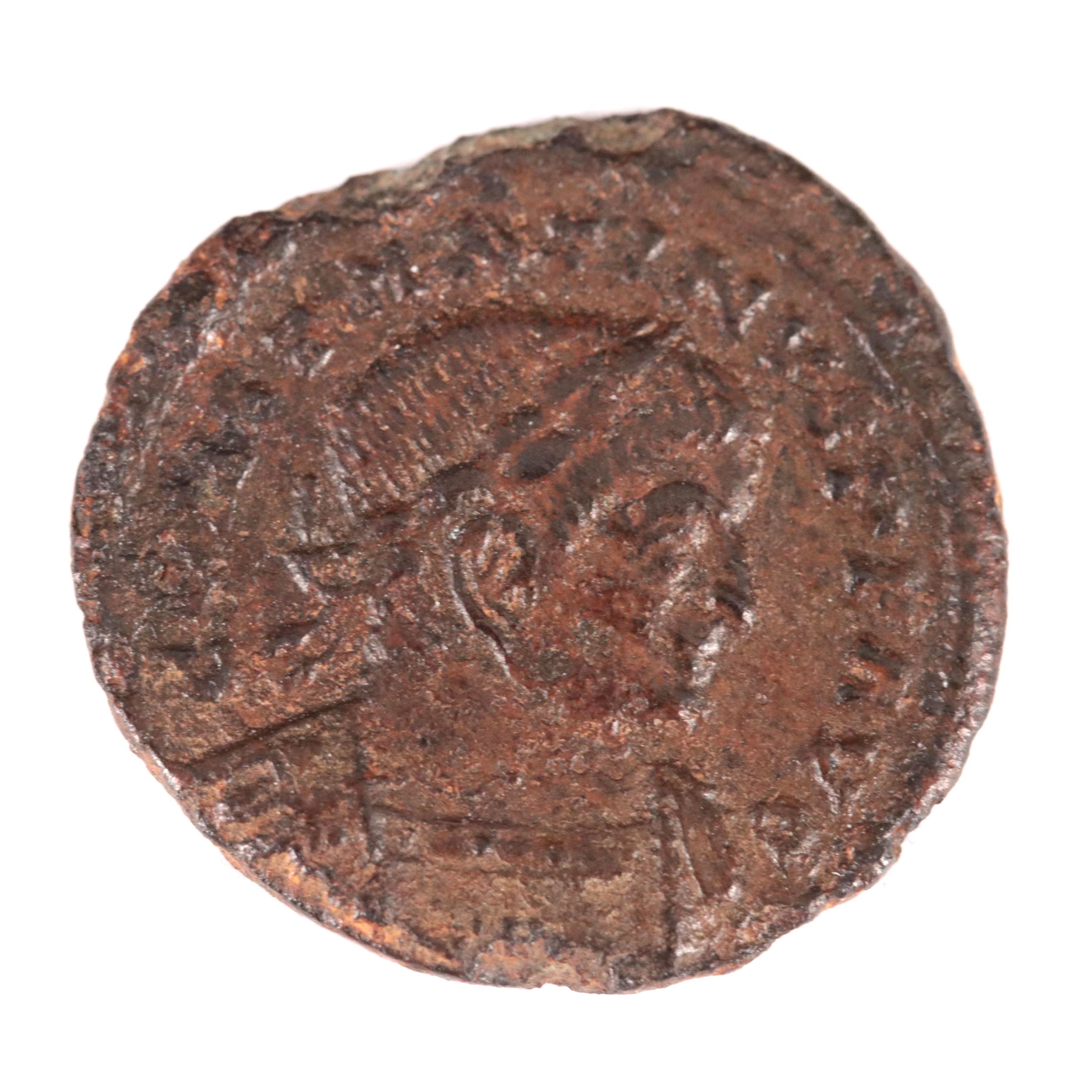 Ancient Roman Imperial Æ3 Coin of Constantine I, "The Great", ca. 307 AD