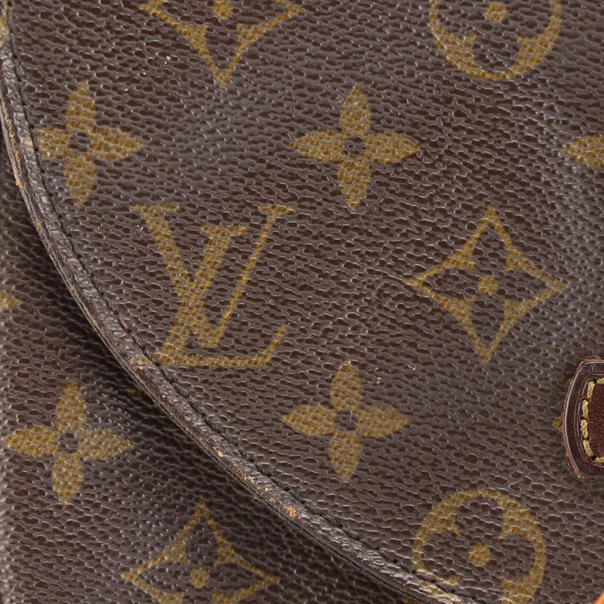 Louis Vuitton Chantilly PM Crossbody Bag in Monogram Canvas/Vachetta Leather