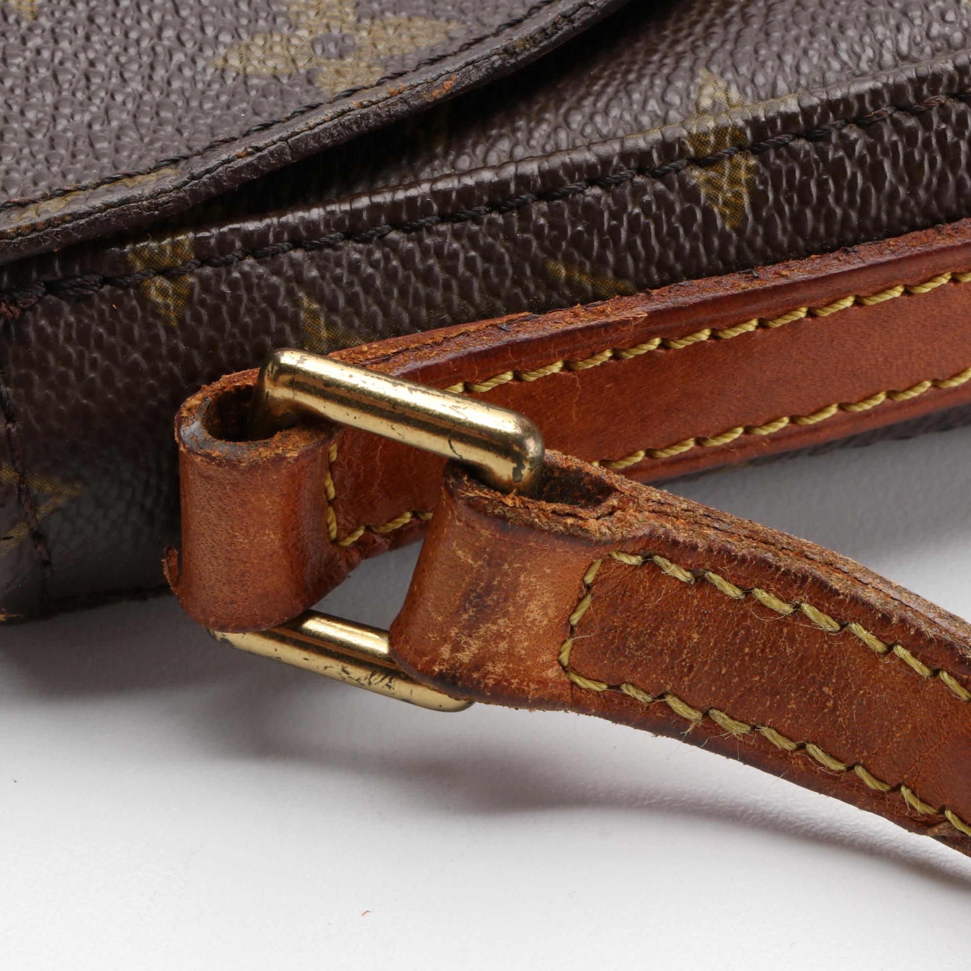 Louis Vuitton Chantilly PM Crossbody Bag in Monogram Canvas/Vachetta Leather