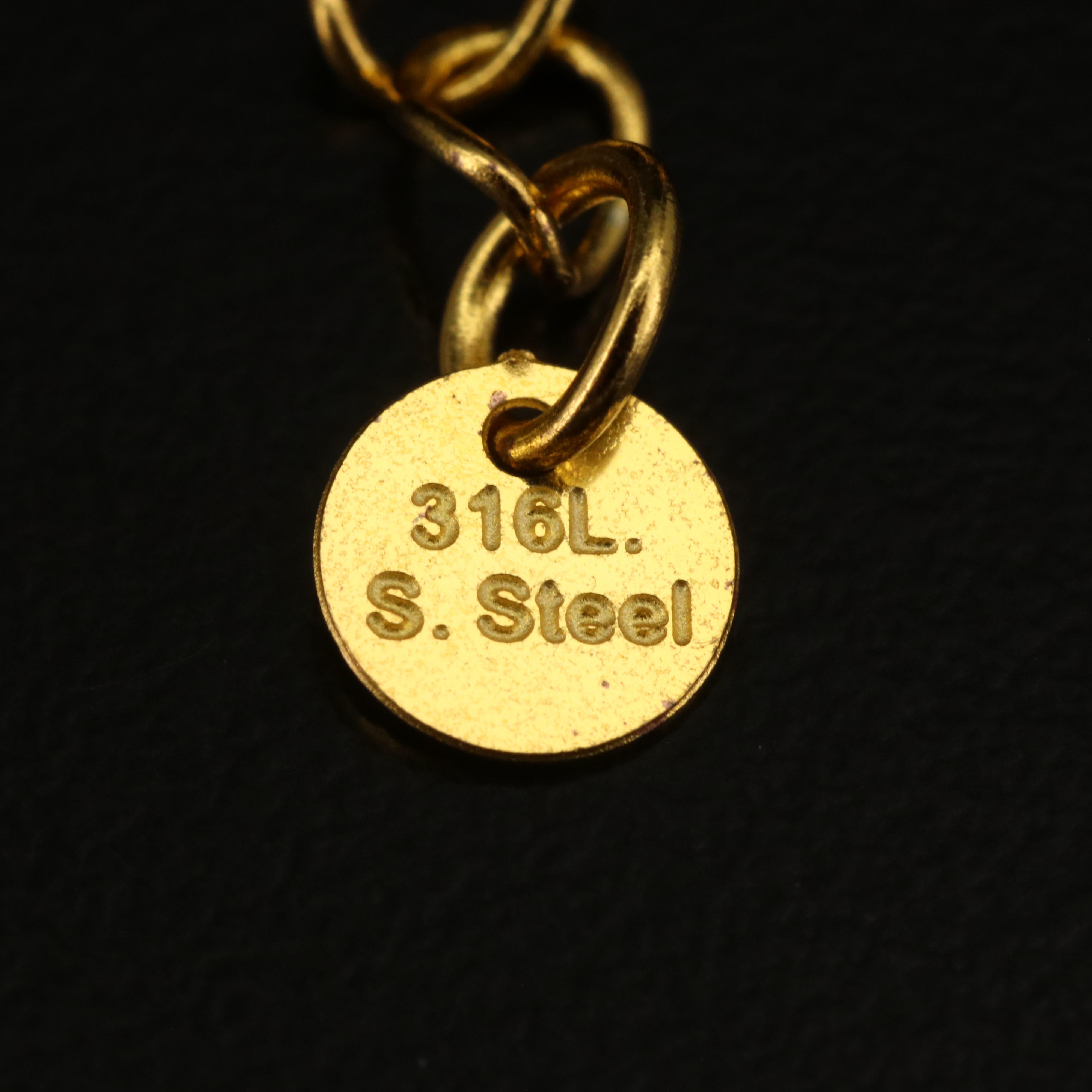 Sterling Lapis Lazuli Beaded Necklace and Stainless Steel Fringe Bracelet