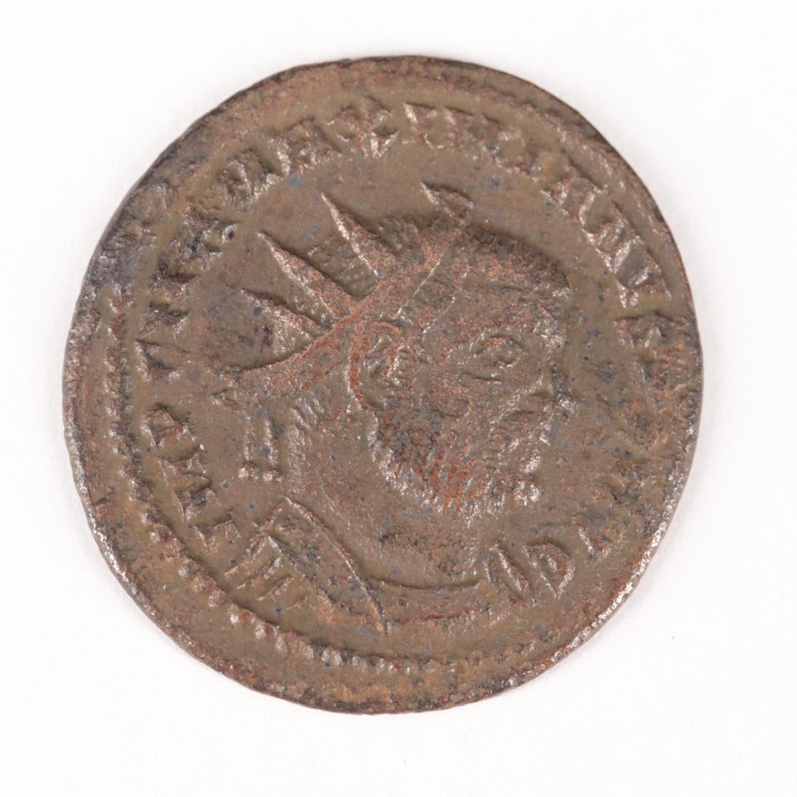 Ancient Roman Imperial Æ Antoninianus of Maximianus, ca. 295 AD