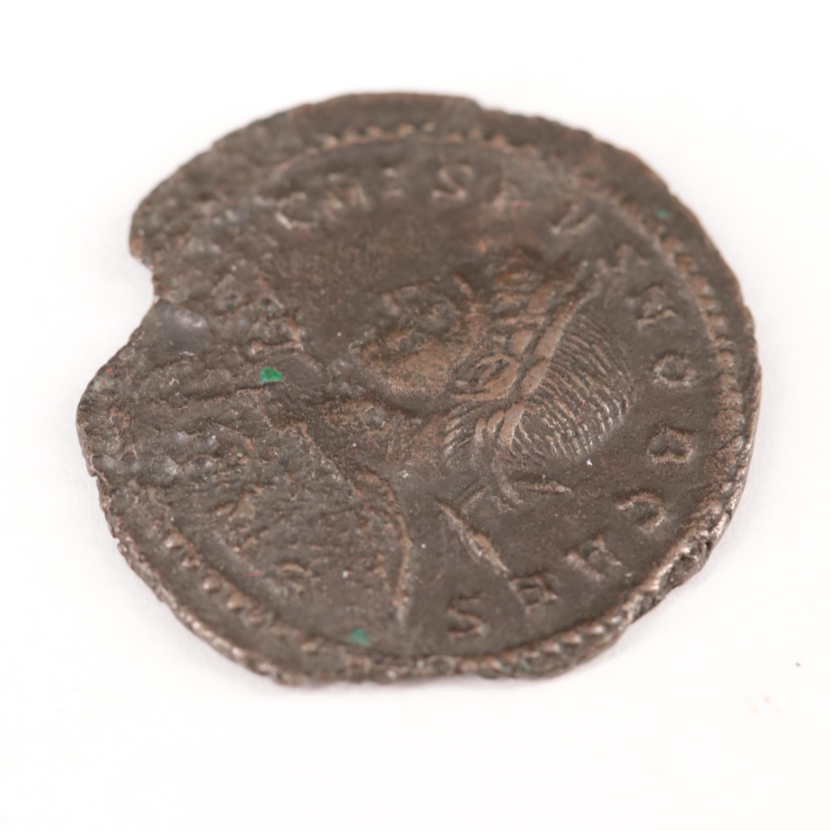 Ancient Roman Imperial Æ3 Coin of Crispus, ca. 326 AD