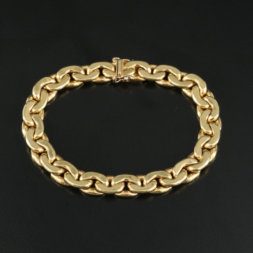 Tiffany & Co. 18K Fancy Link Bracelet