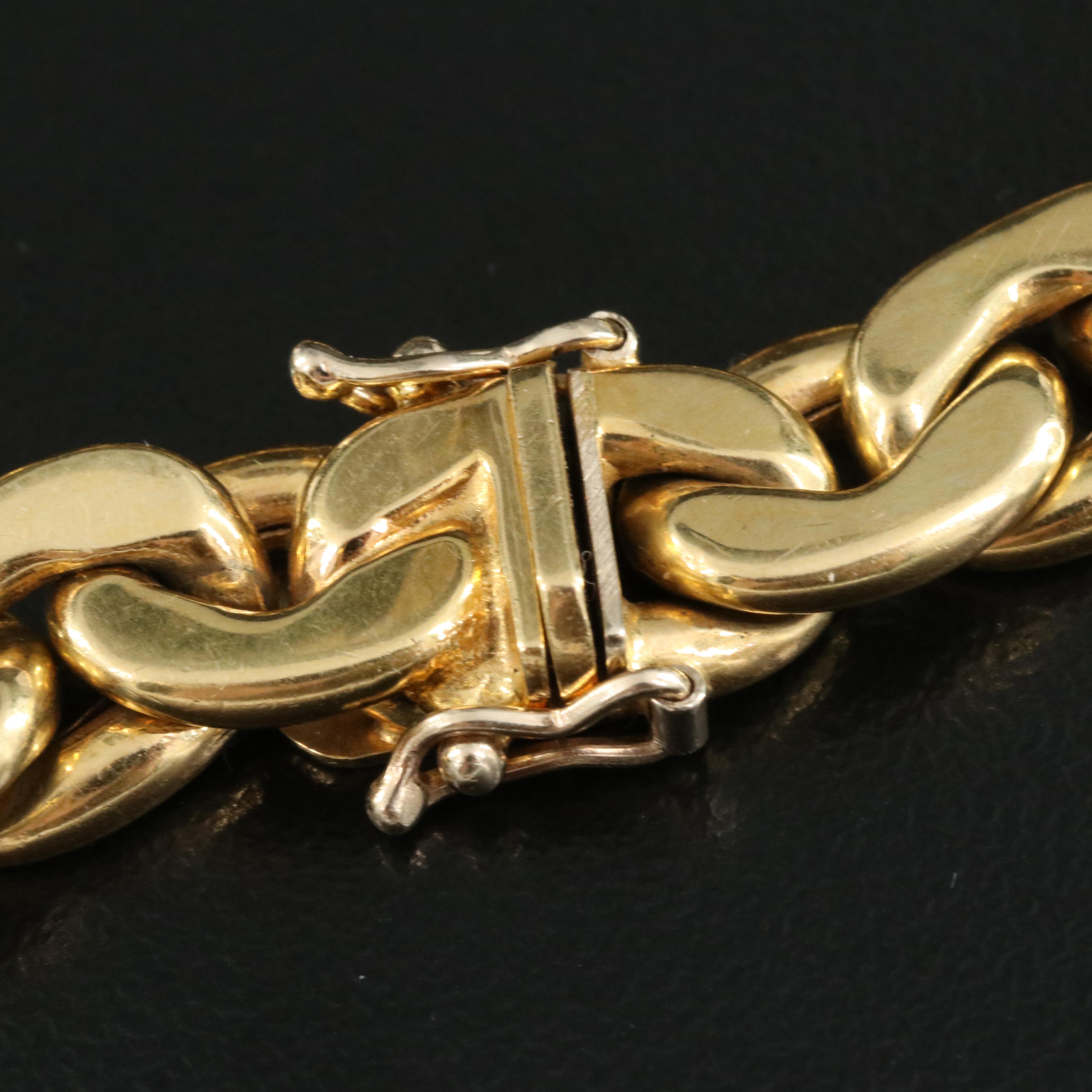 Tiffany & Co. 18K Fancy Link Bracelet