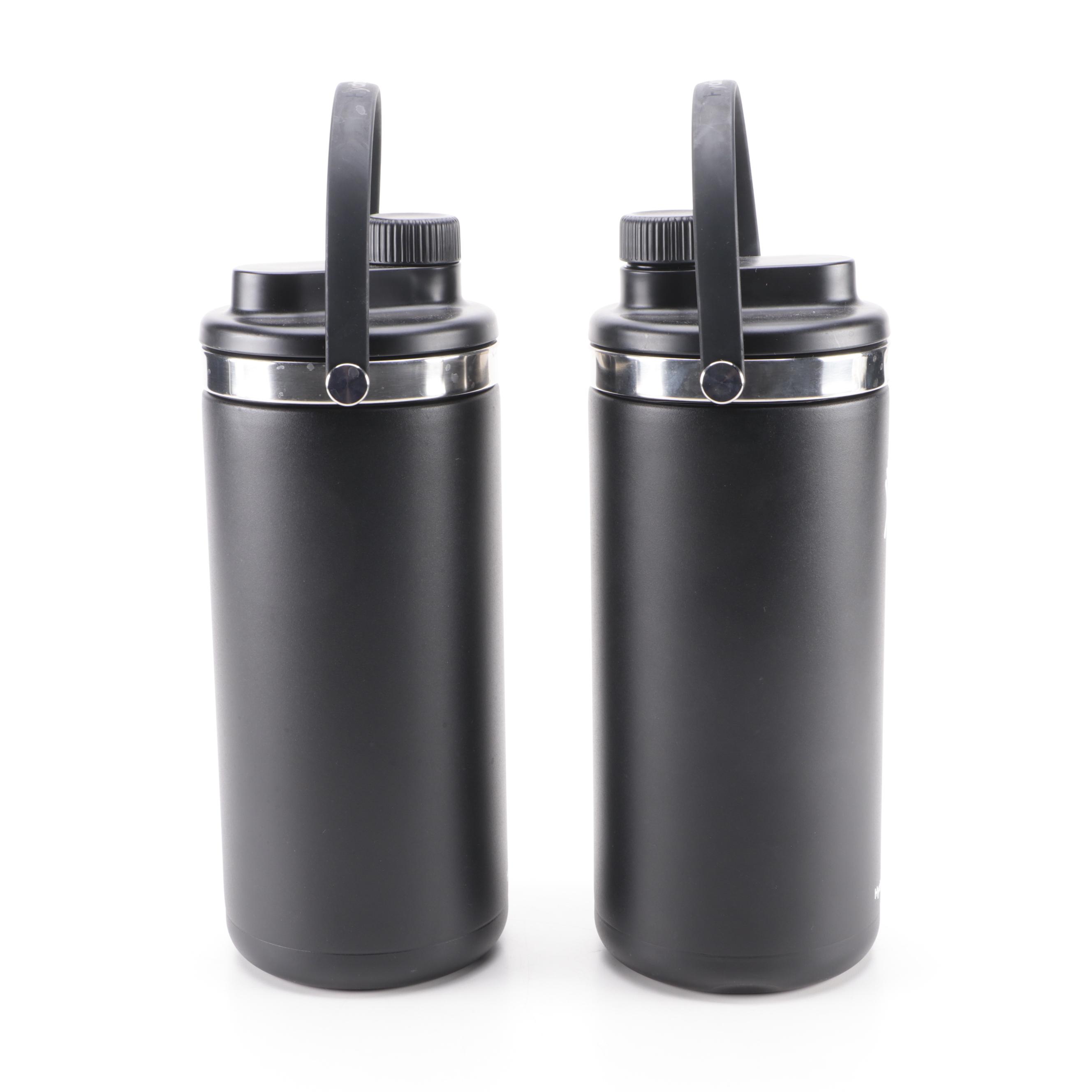 Hydro Flask 128 oz. Oasis Water Bottles in Black