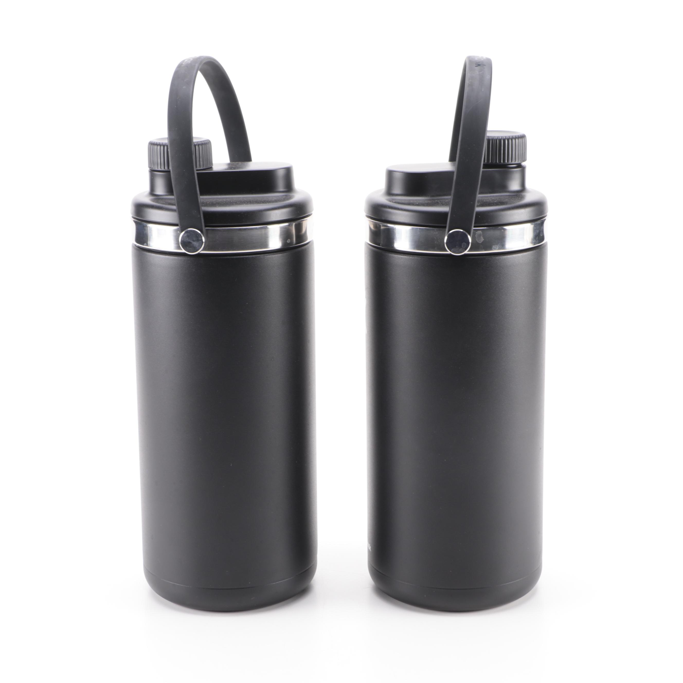 Hydro Flask 128 oz. Oasis Water Bottles in Black