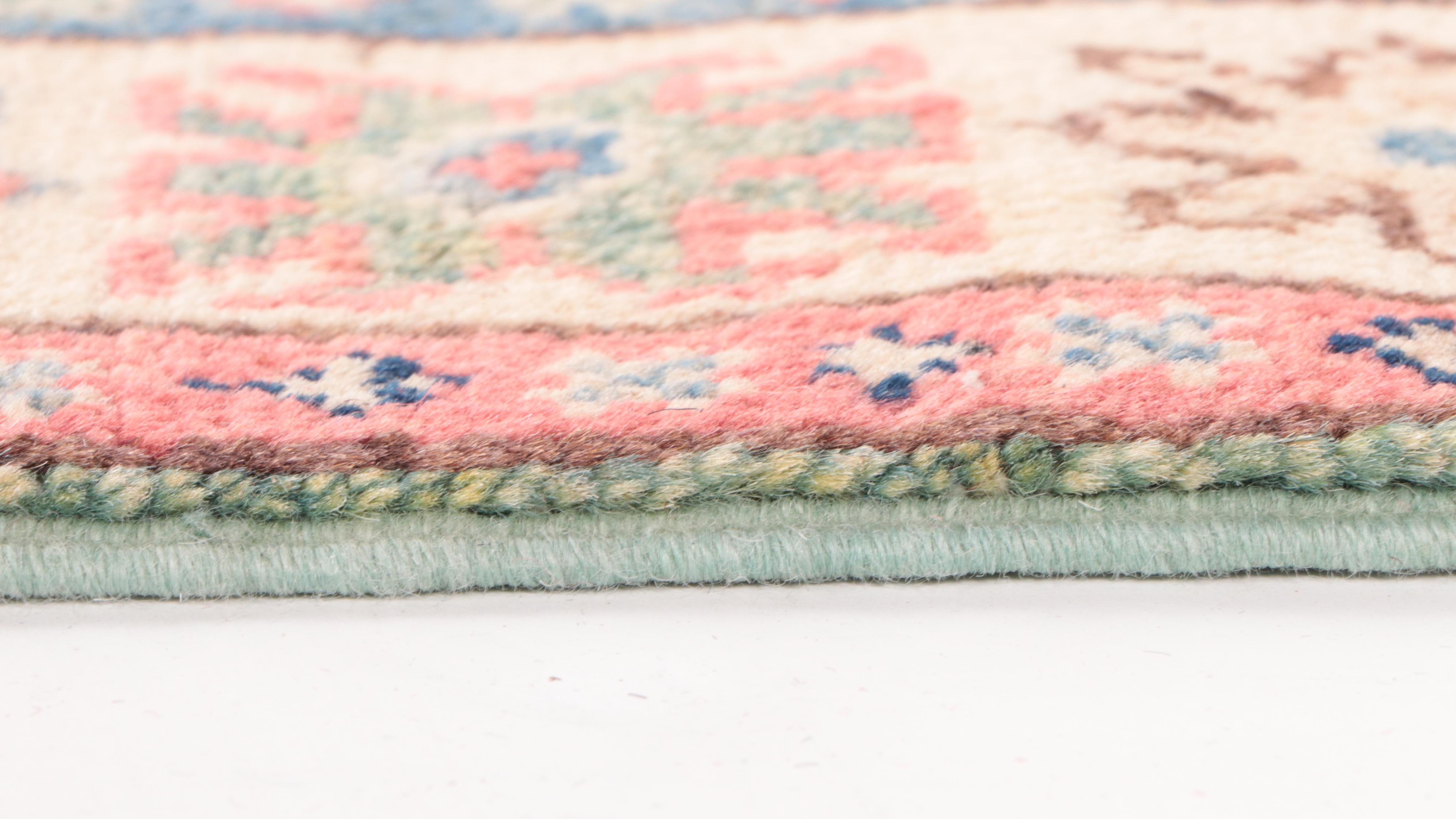 2'7 x 4' Hand-Knotted Pakistan Kazak-Style Accent Rug