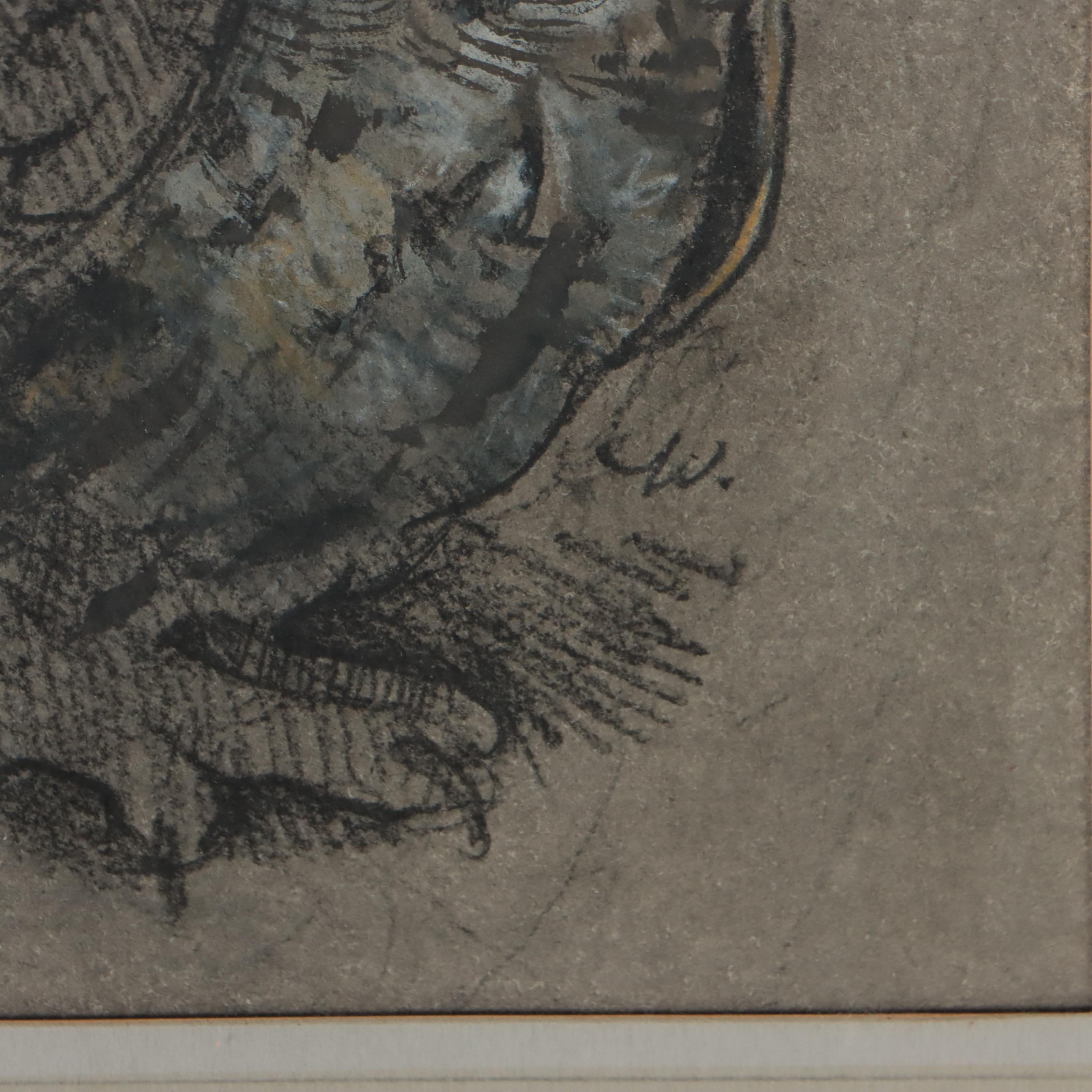 Watercolor Painting of Owl