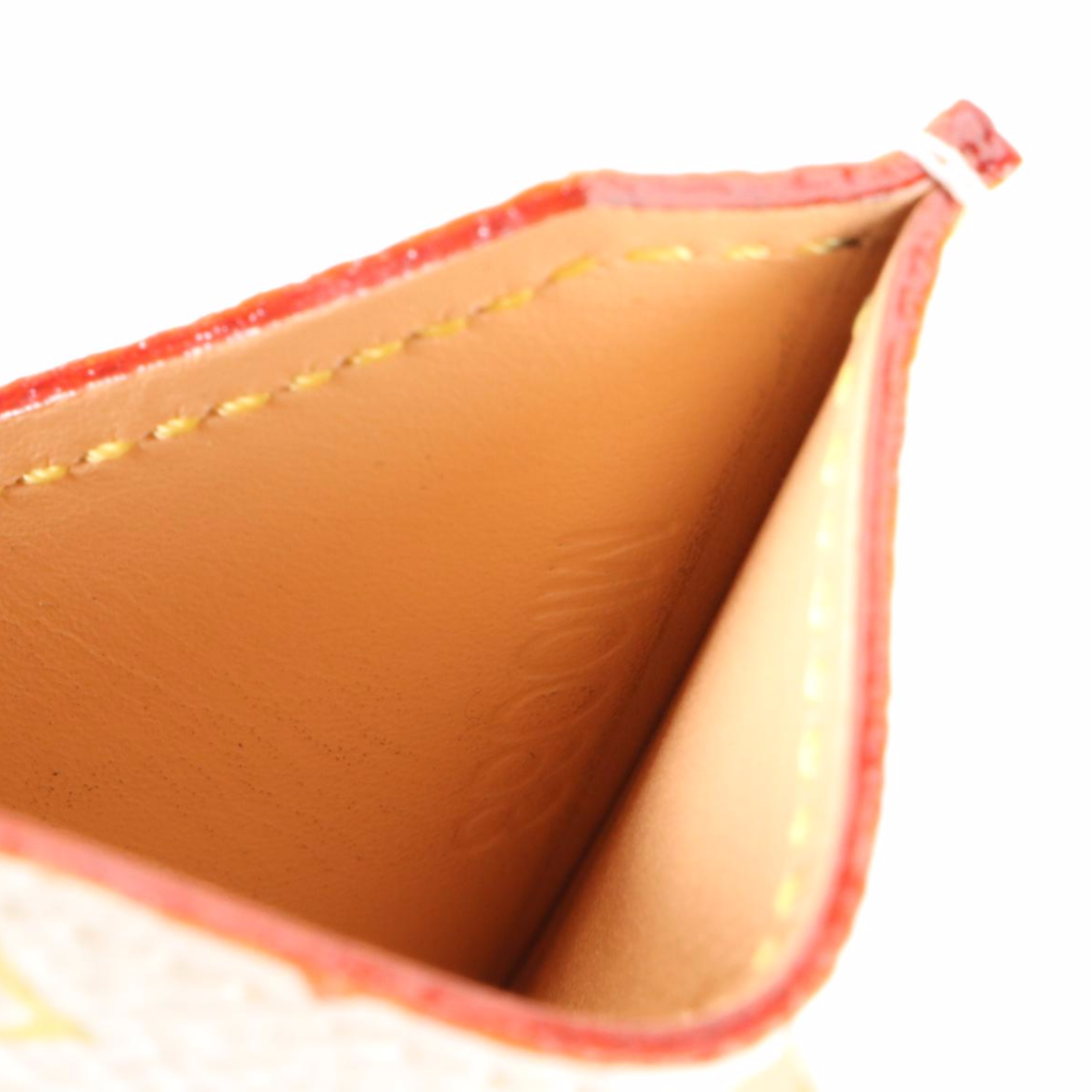 Louis Vuitton Compact Mirror and Case in White Multicolore Monogram