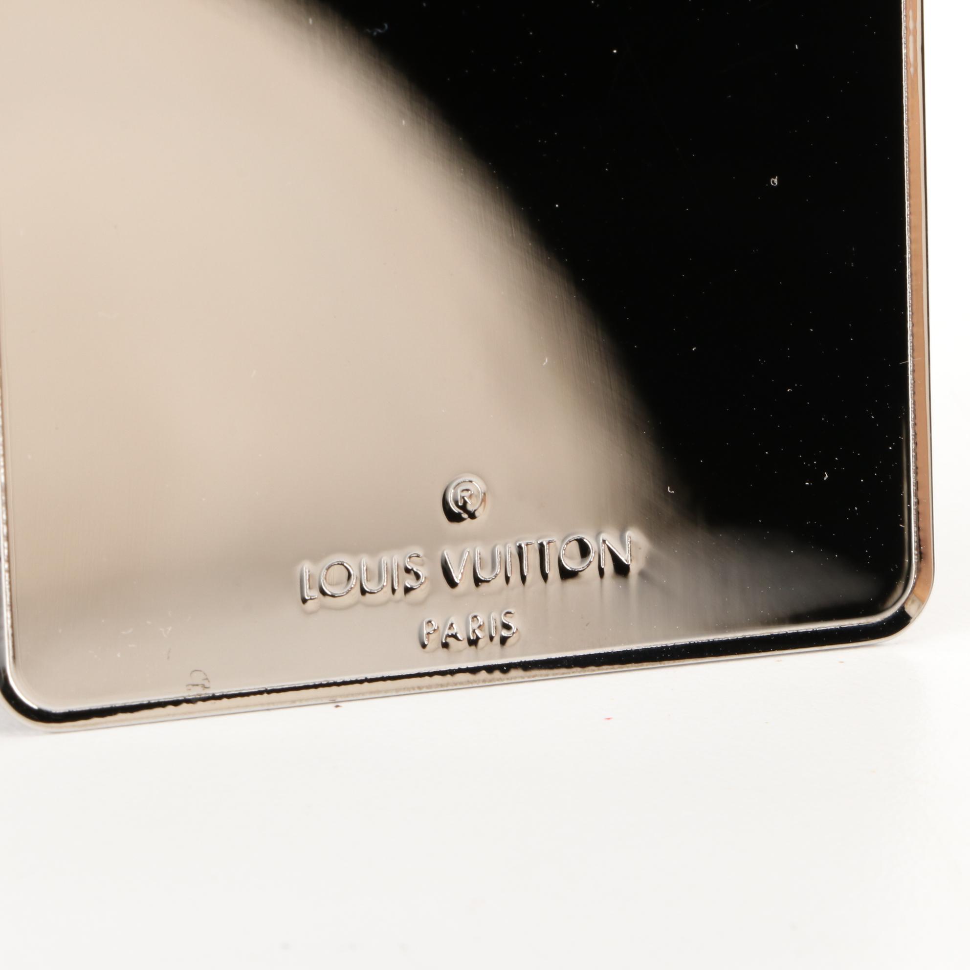 Louis Vuitton Compact Mirror and Case in White Multicolore Monogram