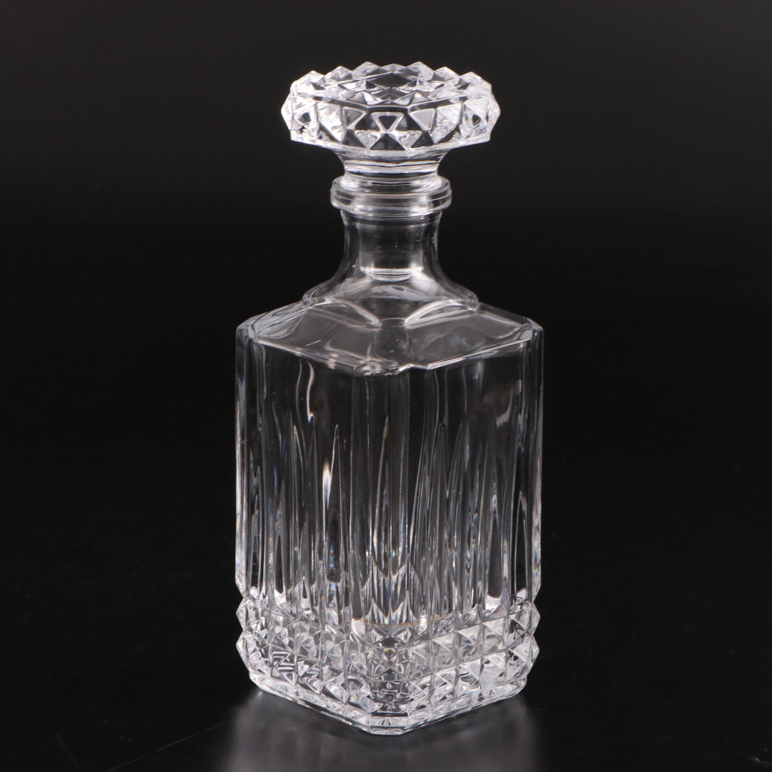 Stuart Crystal Royal Wedding Commemorative and Other Decanter and Biscuit Barrel