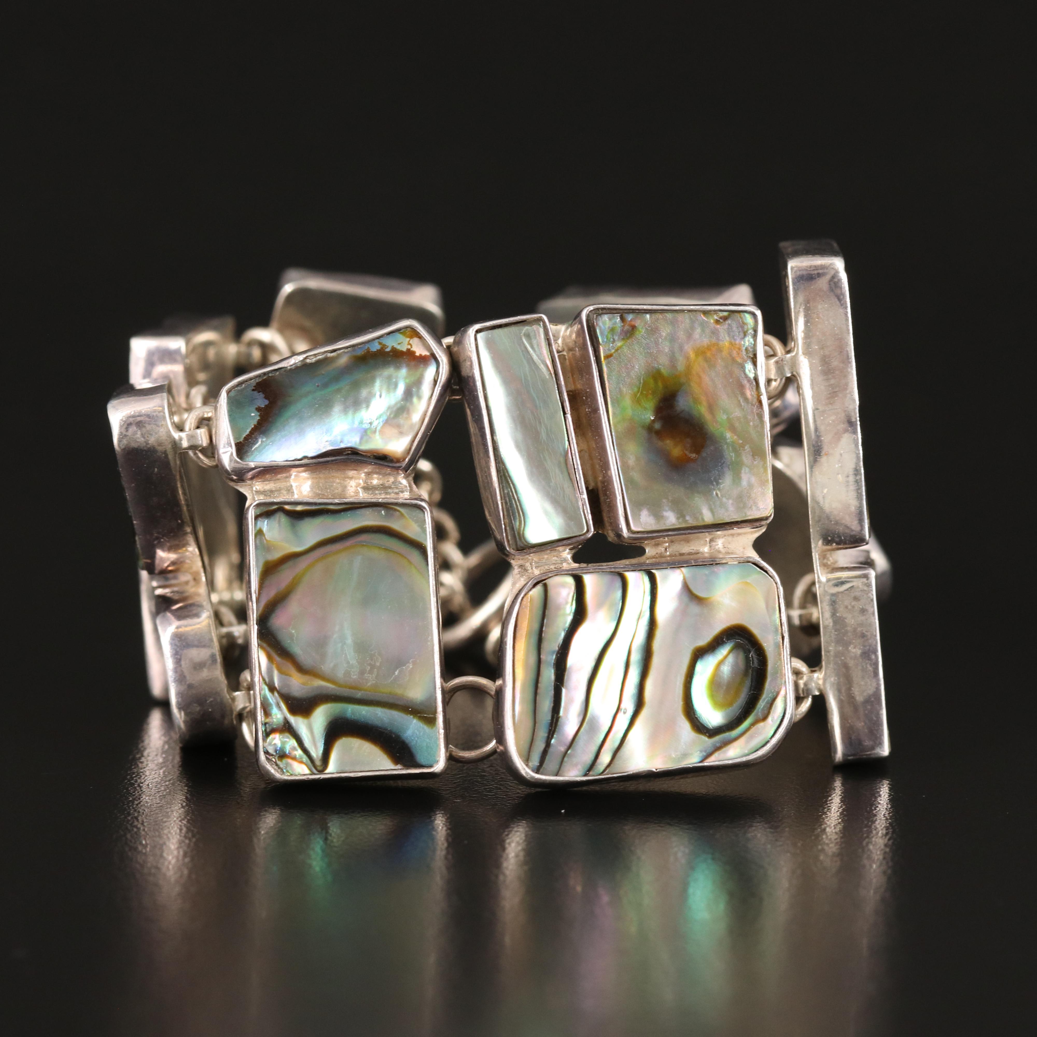 Abalone Bracelet in Sterling
