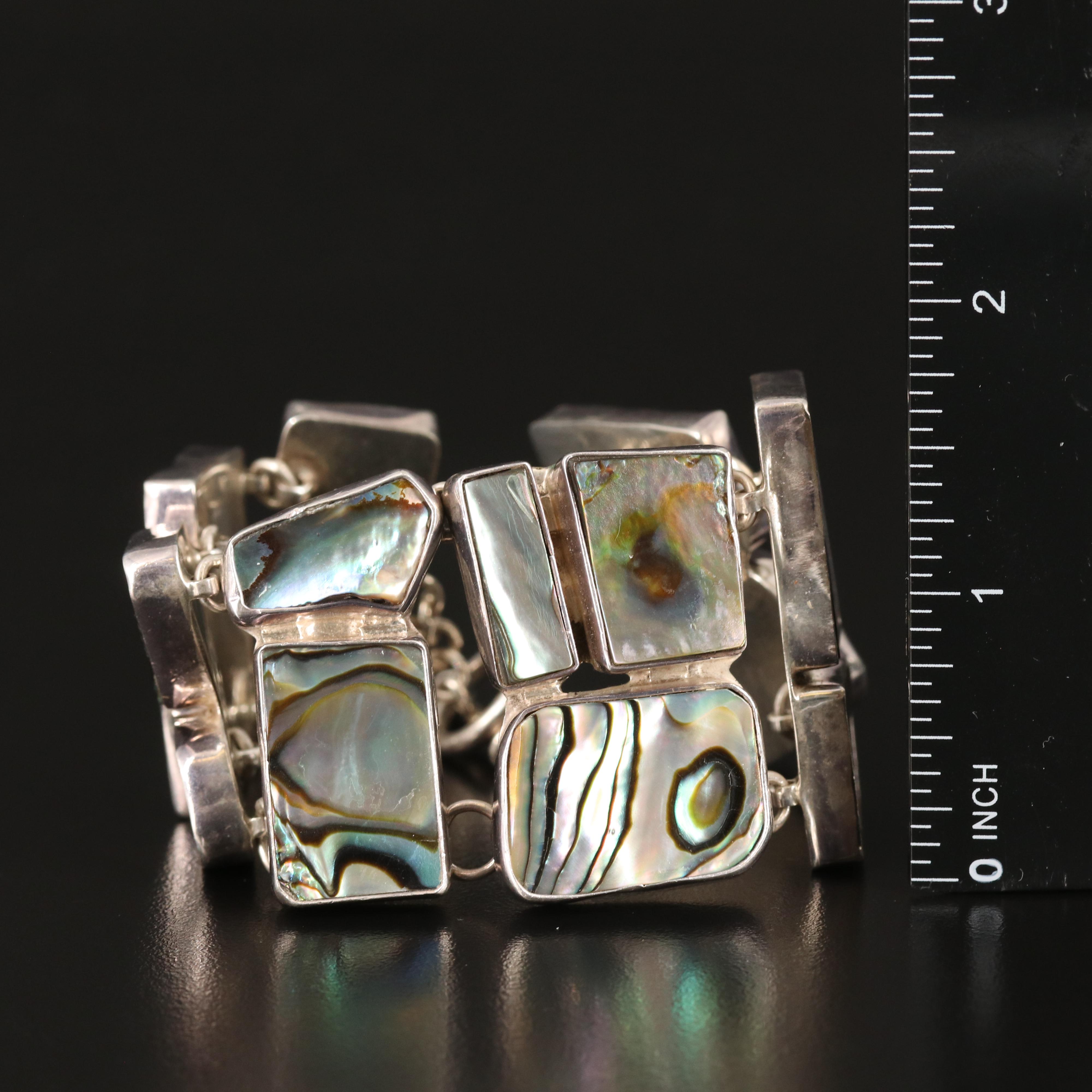 Abalone Bracelet in Sterling