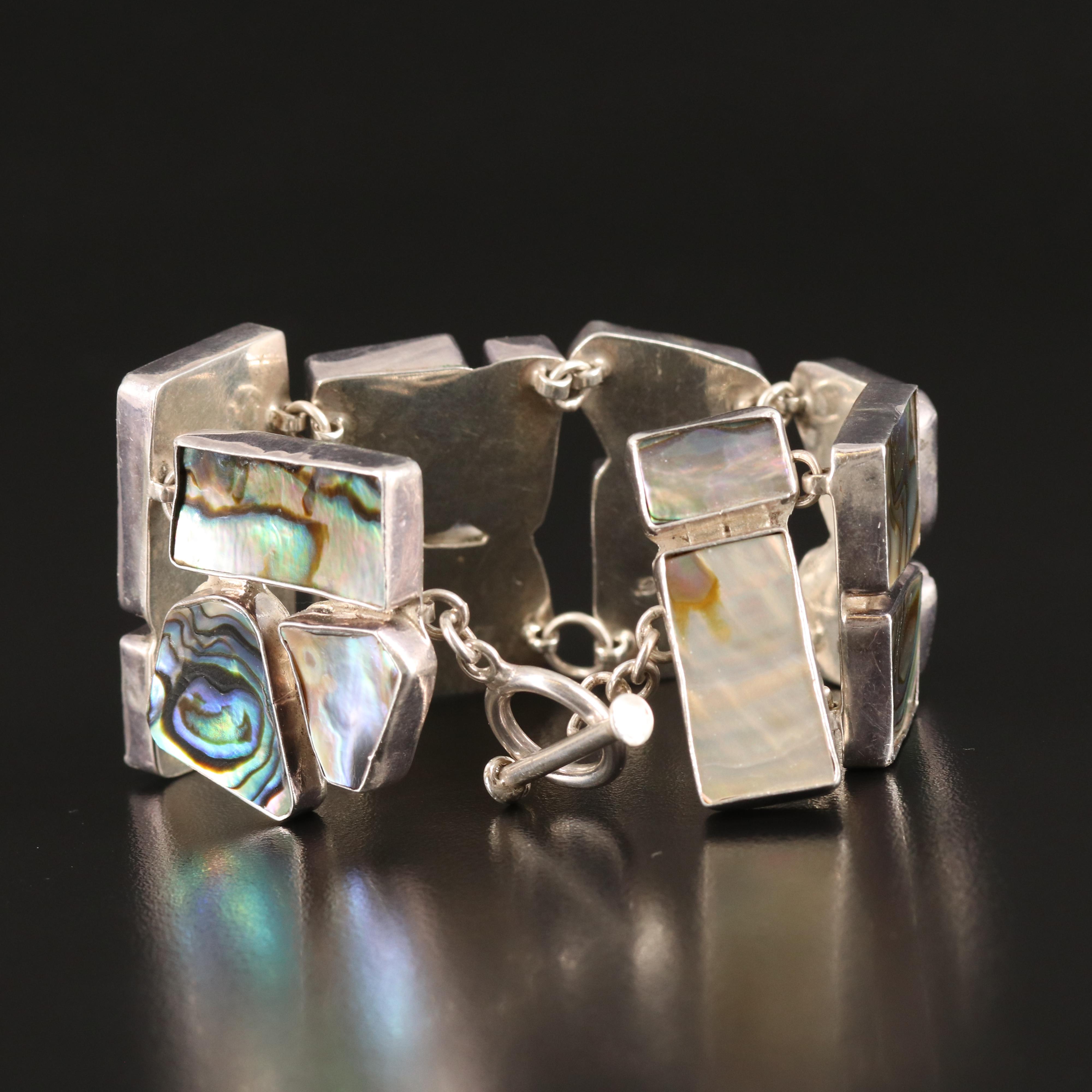 Abalone Bracelet in Sterling