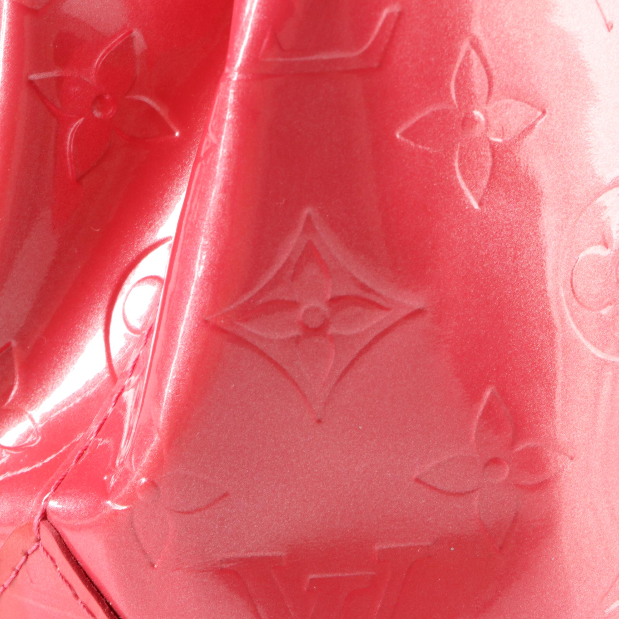 Louis Vuitton Reade PM Tote in Monogram Vernis and Vachetta Leather