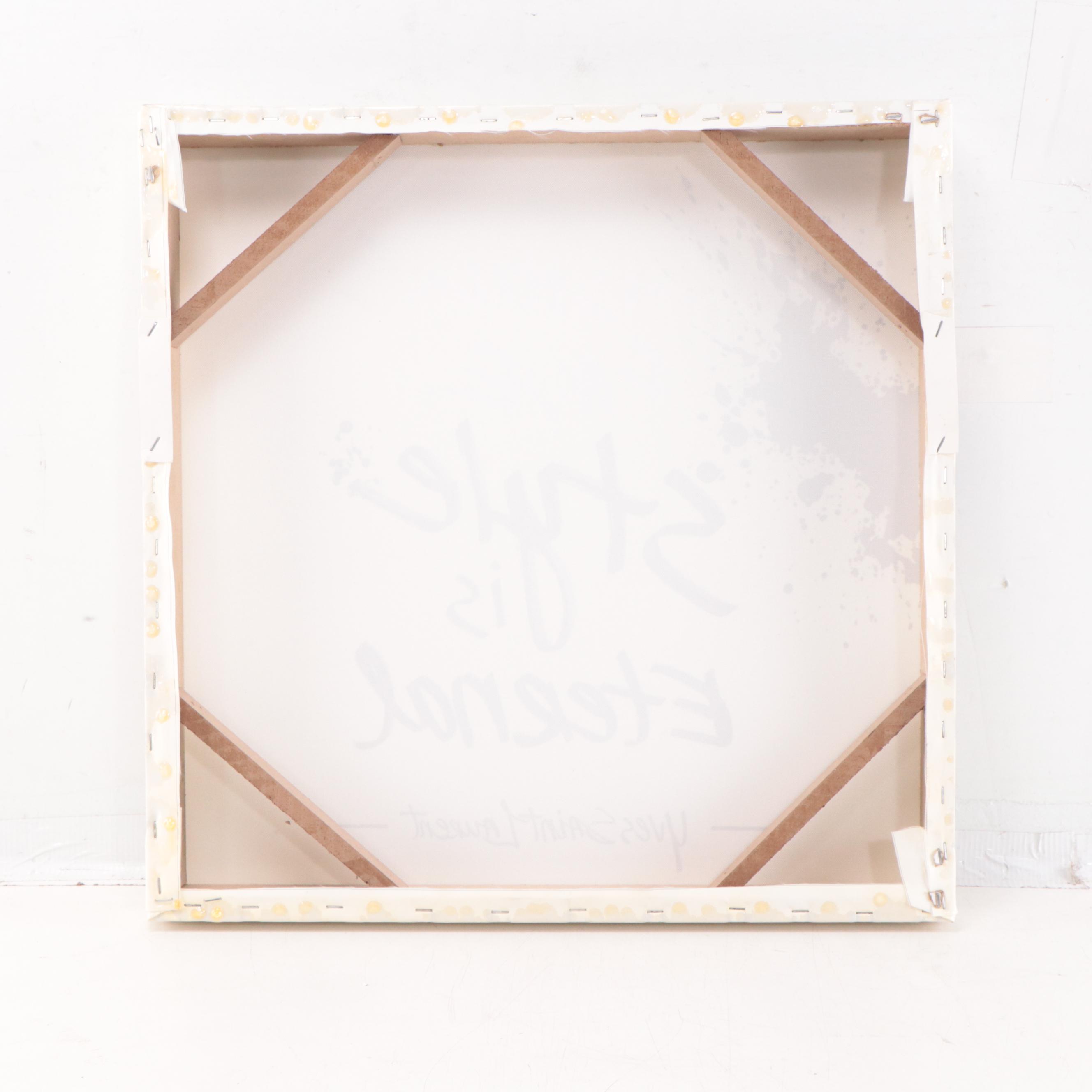 Giclée of Yves Saint Laurent Quote "Fashion Fades, Style is Eternal"