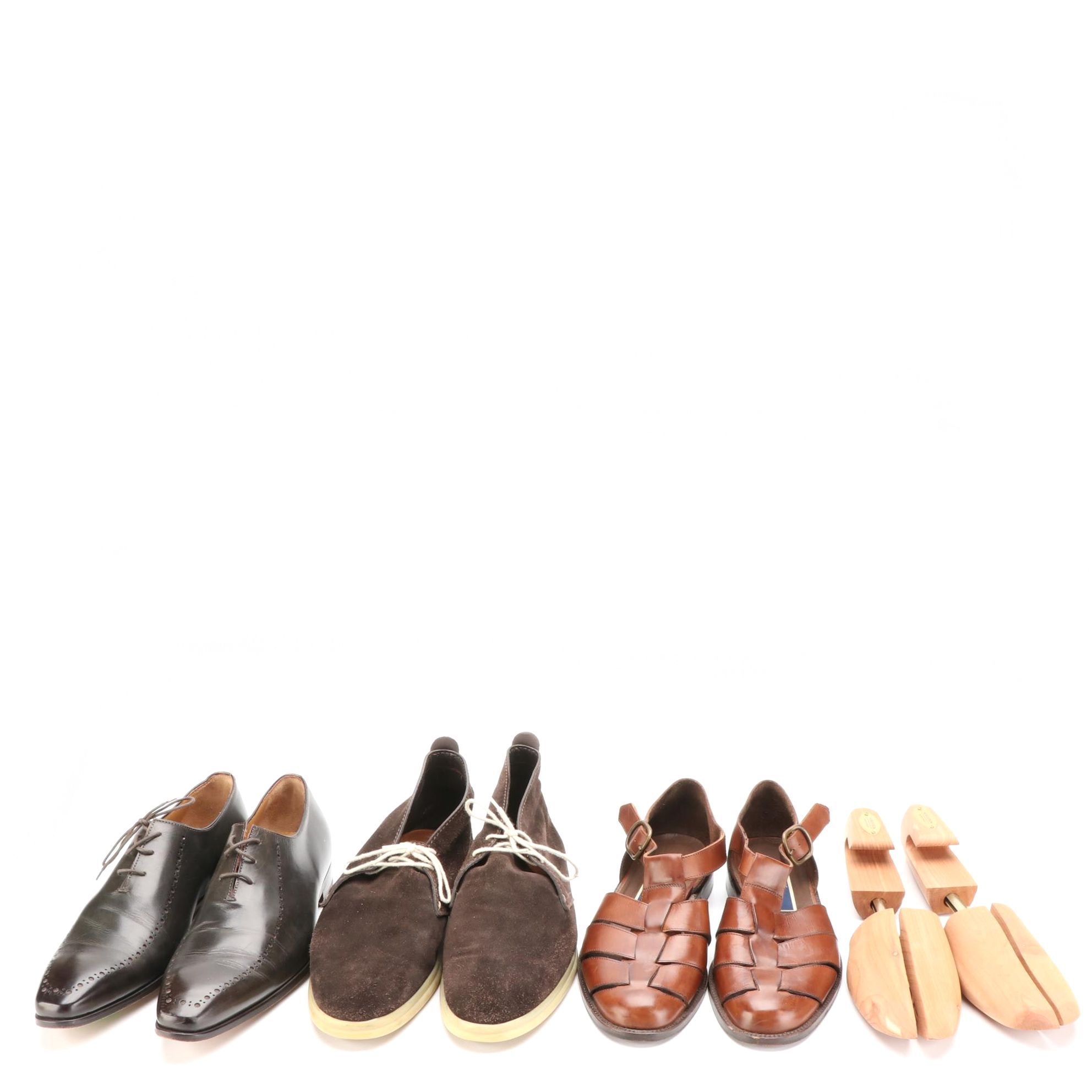 Men's Loro Piana Soft Walk Shoes, Finsbury Oxfords, Bragano Cole Haan Sandals