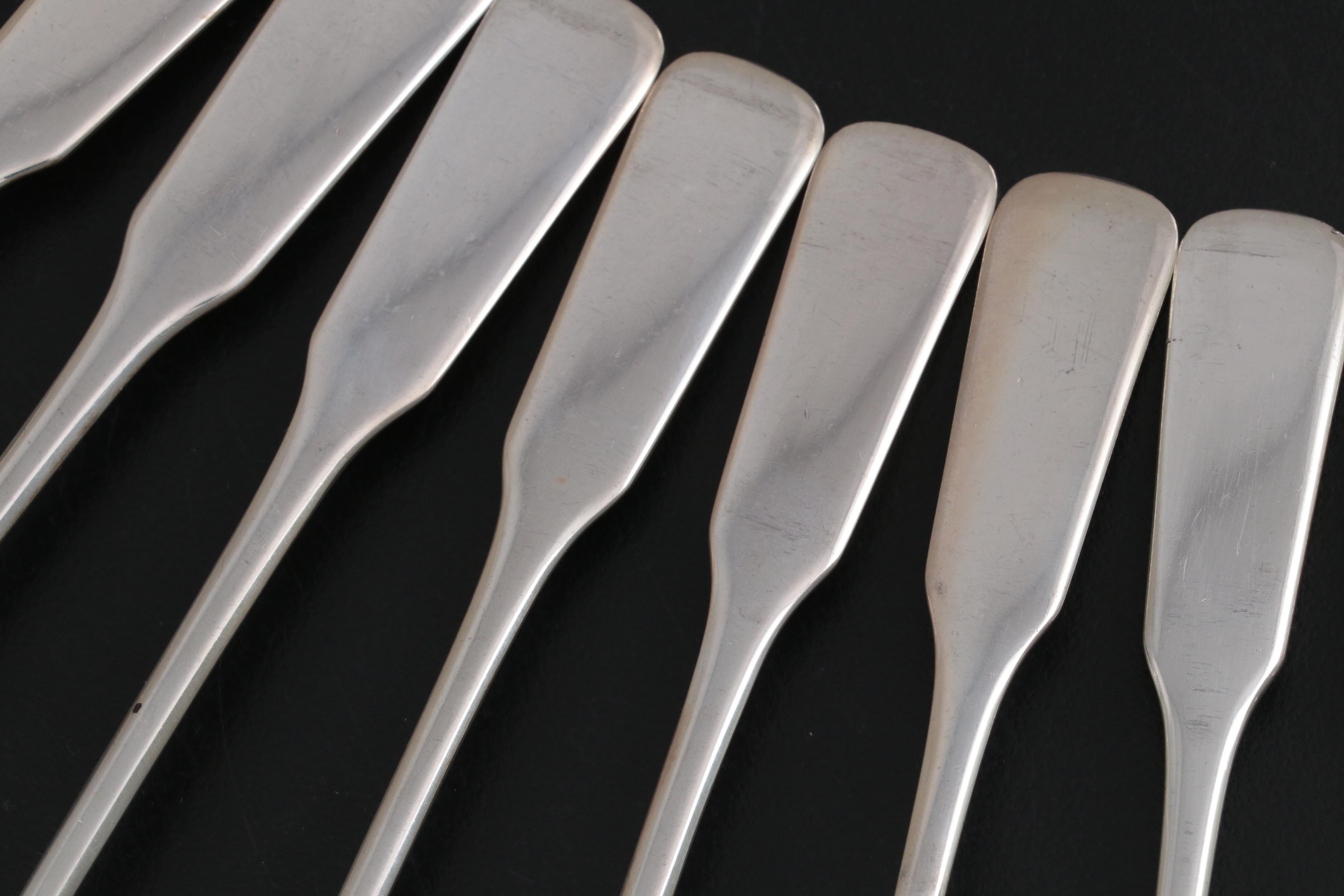 International Silver Co. "1810" Sterling Silver Iced Tea Spoons