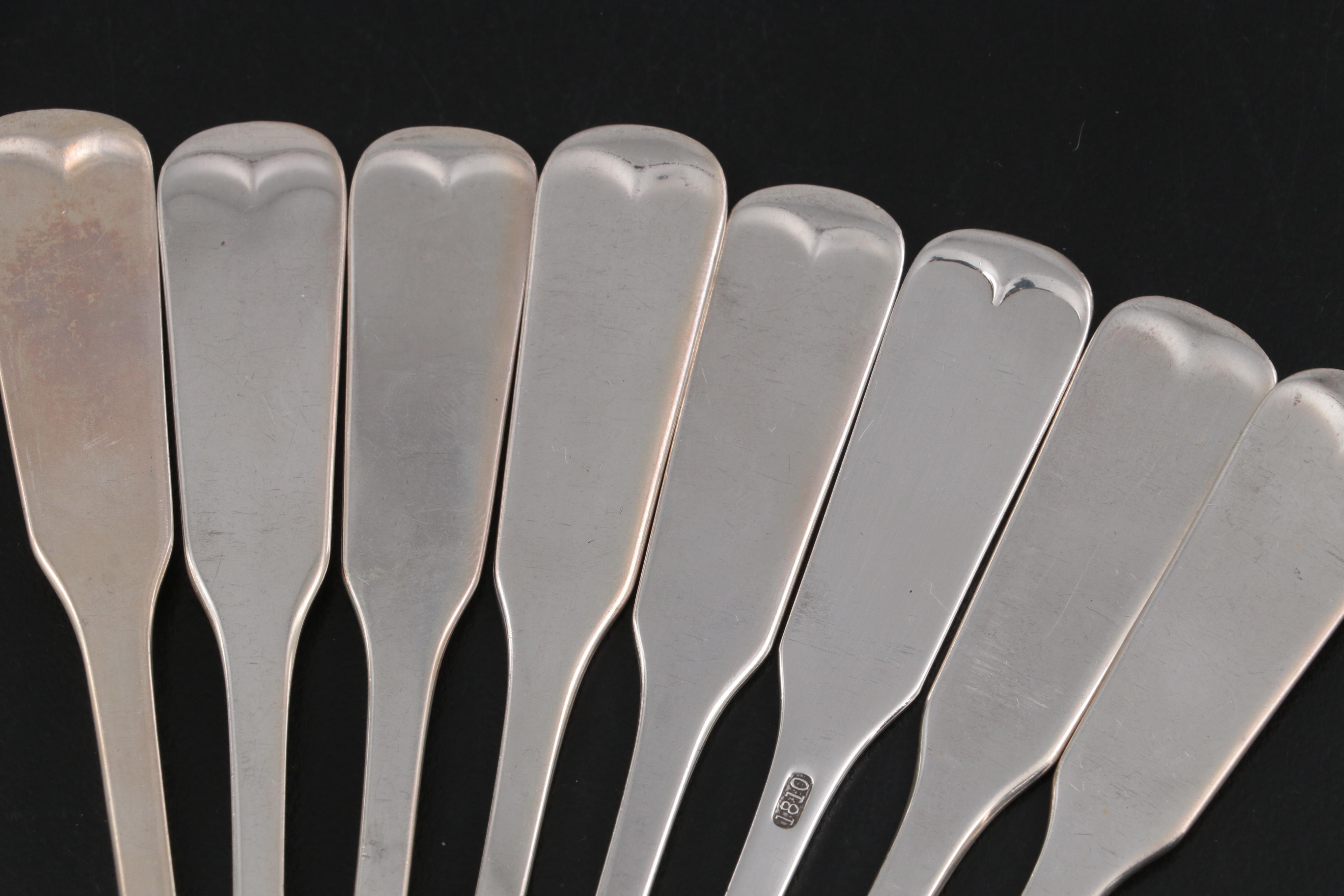 International Silver Co. "1810" Sterling Silver Iced Tea Spoons